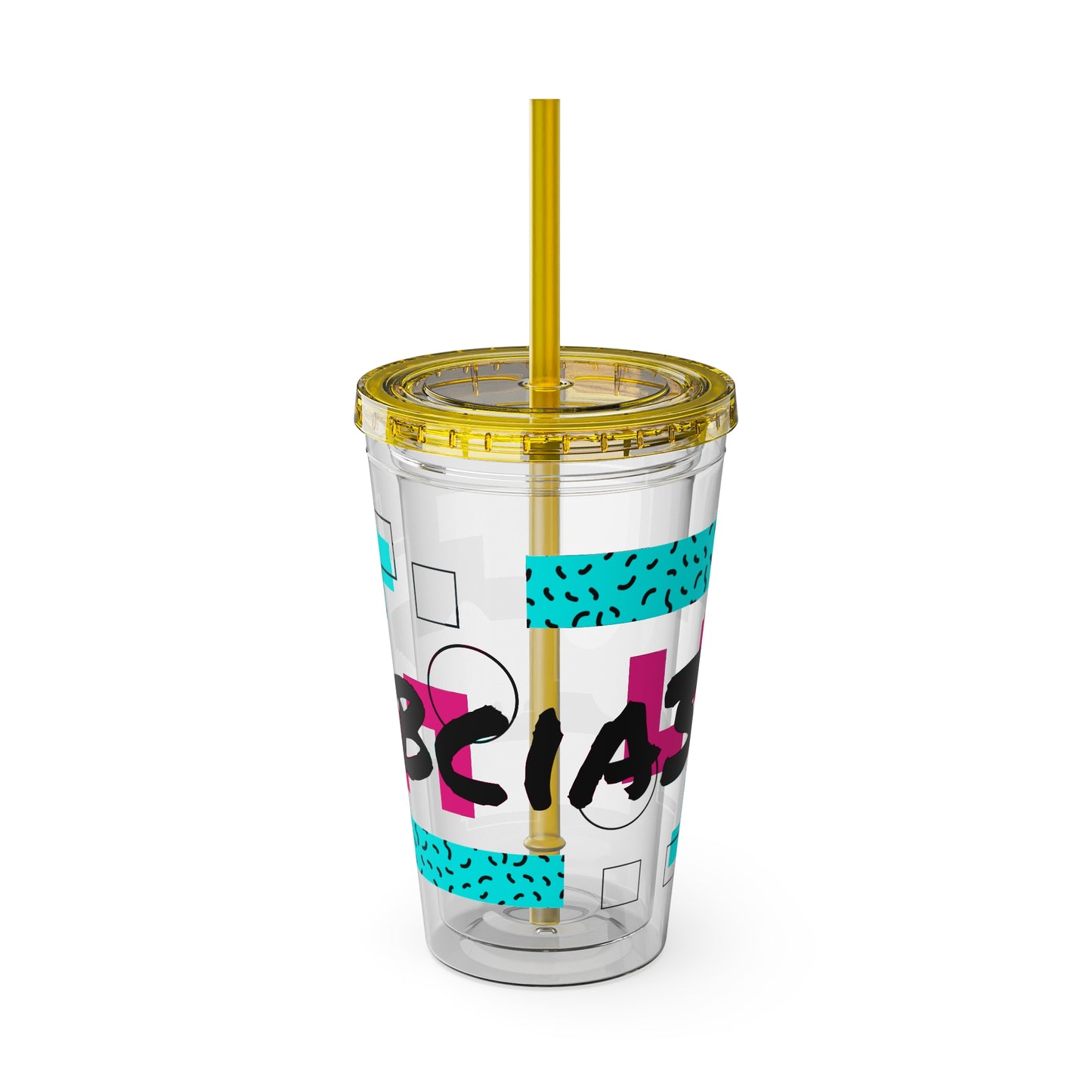 Robcia335 Sunsplash Tumbler with Straw, 16oz