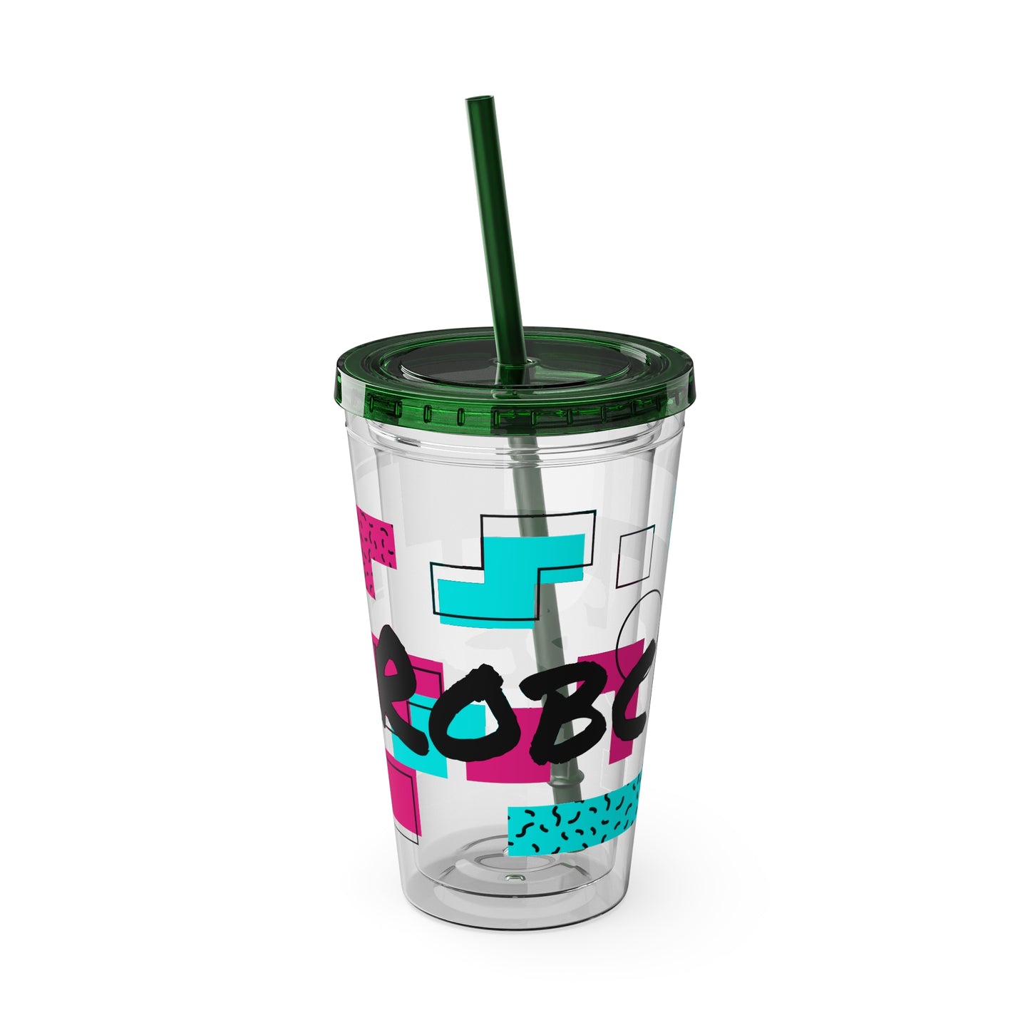 Robcia335 Sunsplash Tumbler with Straw, 16oz