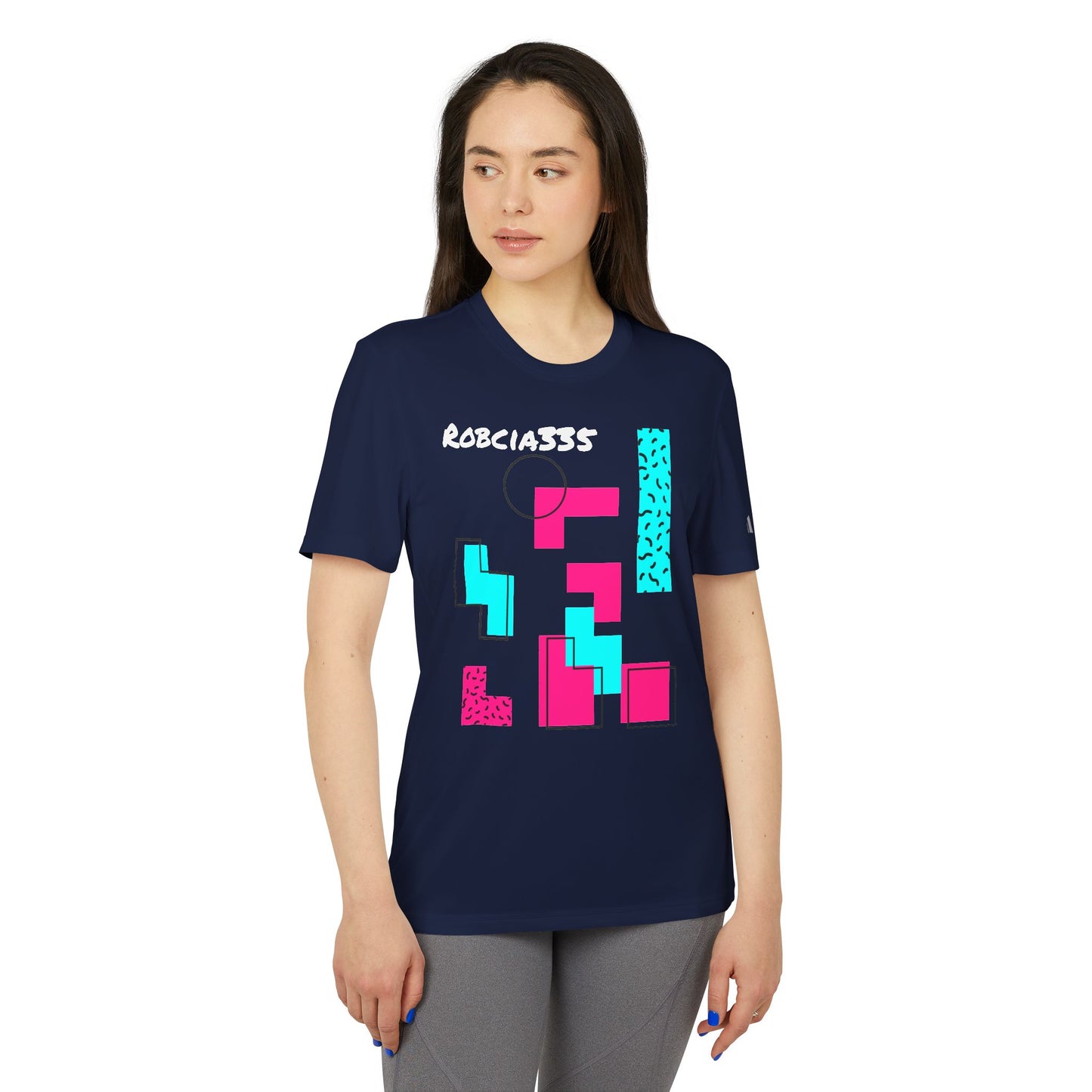 adidas® Unisex Sport T-shirt (Robcia335 Design)
