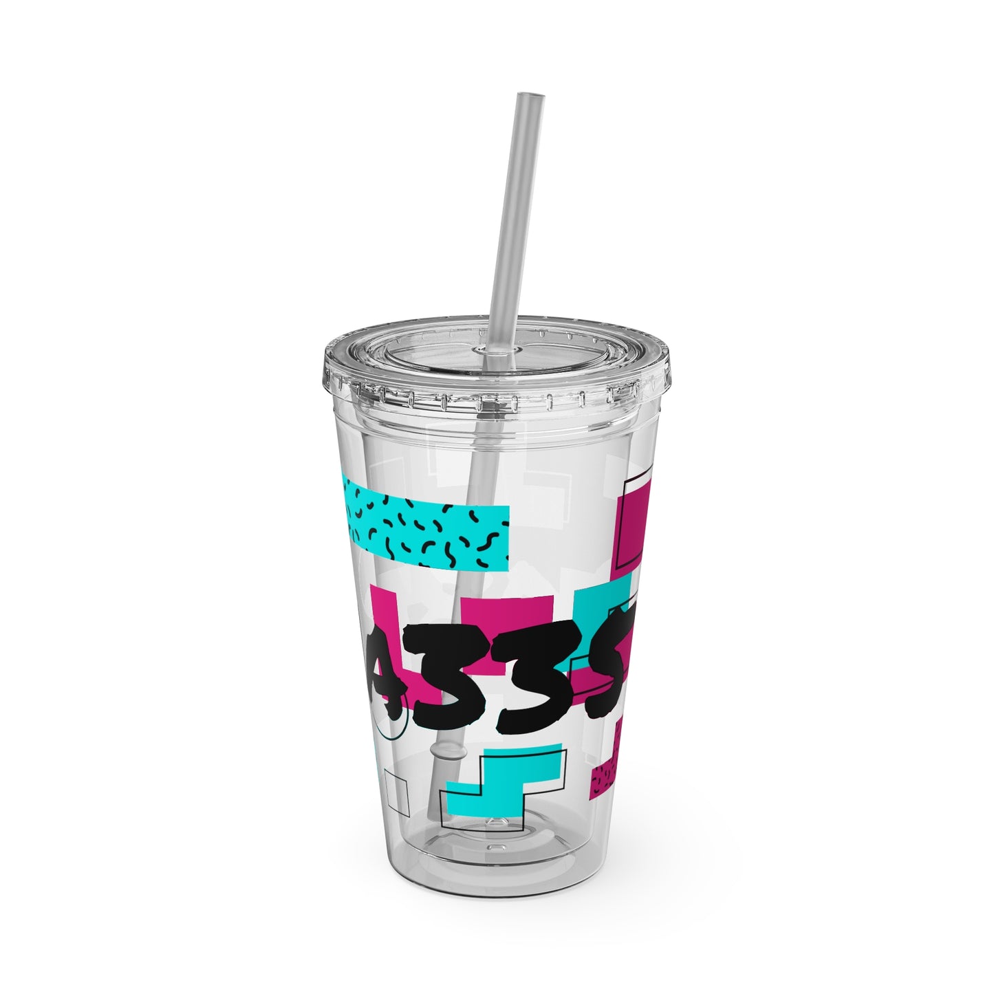 Robcia335 Sunsplash Tumbler with Straw, 16oz