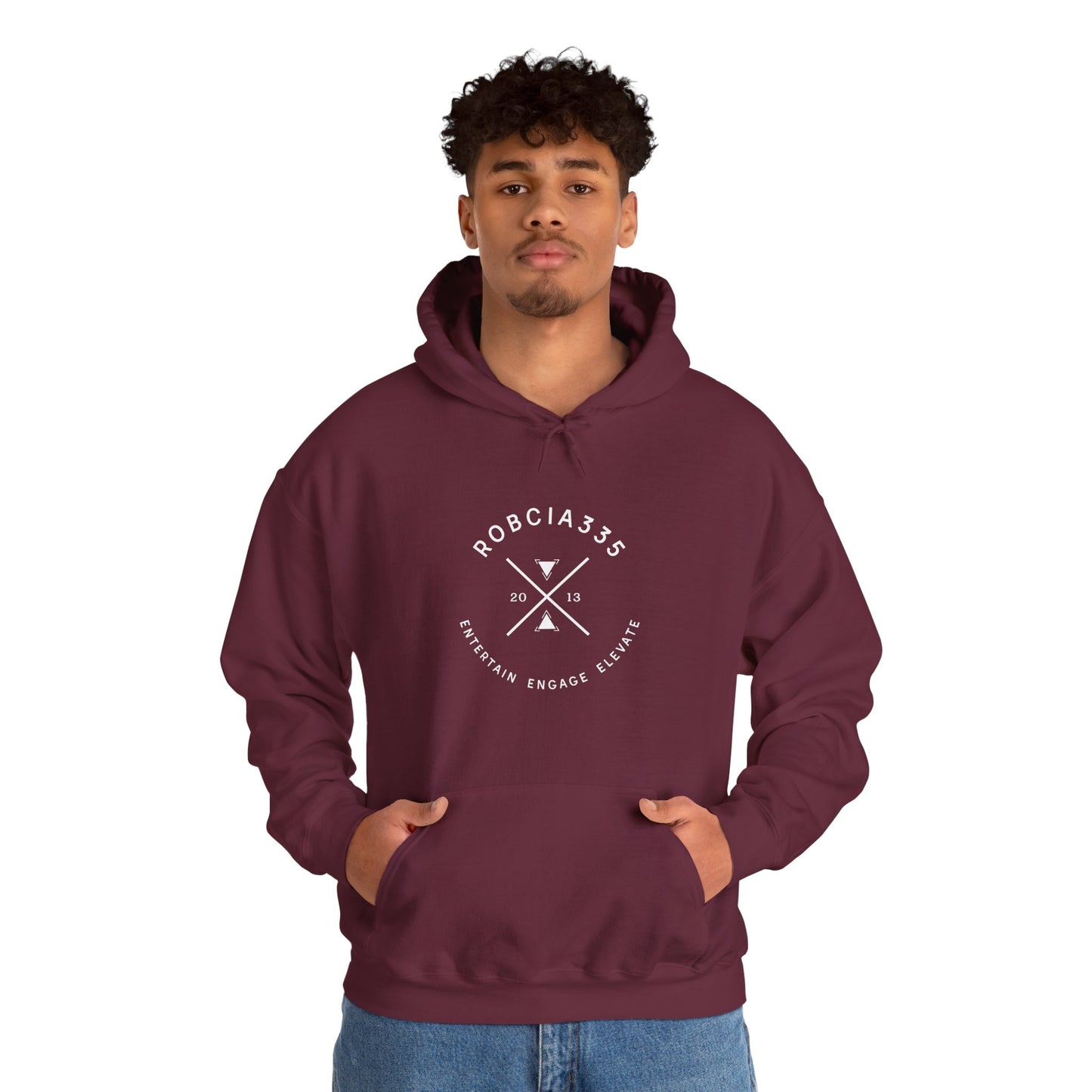 Unisex (Robcia335 Est. 2013) Heavy Blend™ Hooded Sweatshirt