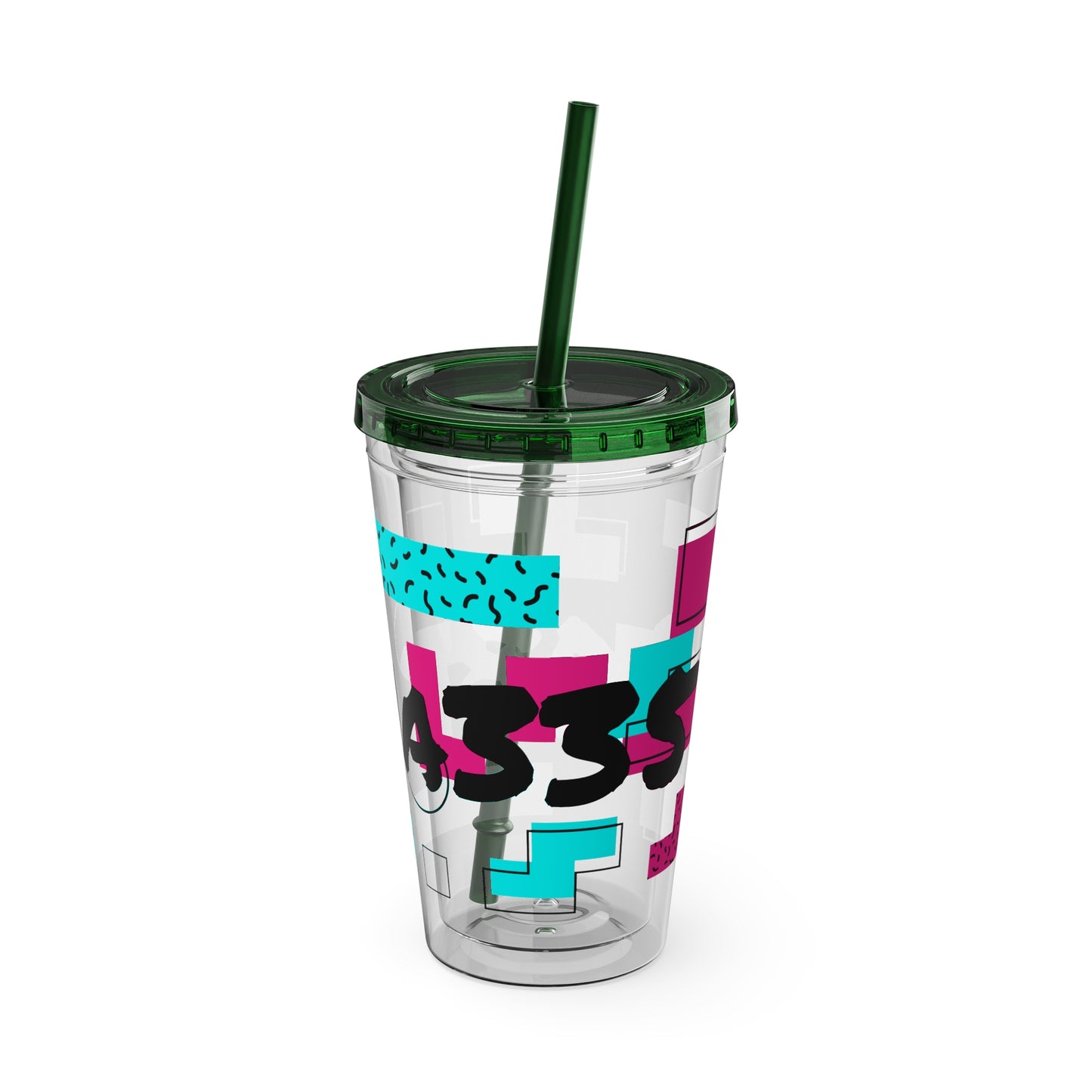 Robcia335 Sunsplash Tumbler with Straw, 16oz