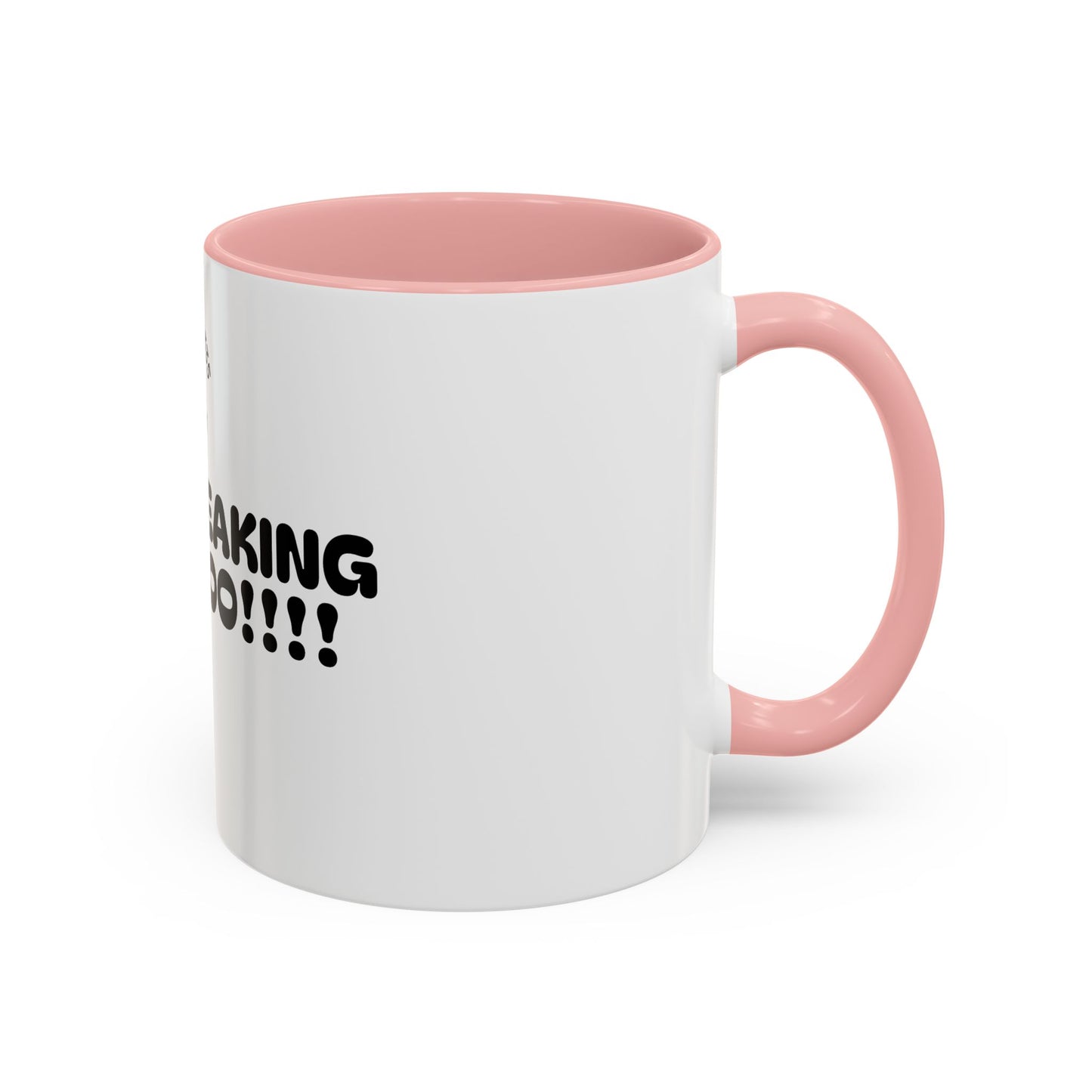 Motivational Accent Coffee Mug - 'LET'S FREAKING GOOOOO!!!!' - Perfect for Coffee Lovers