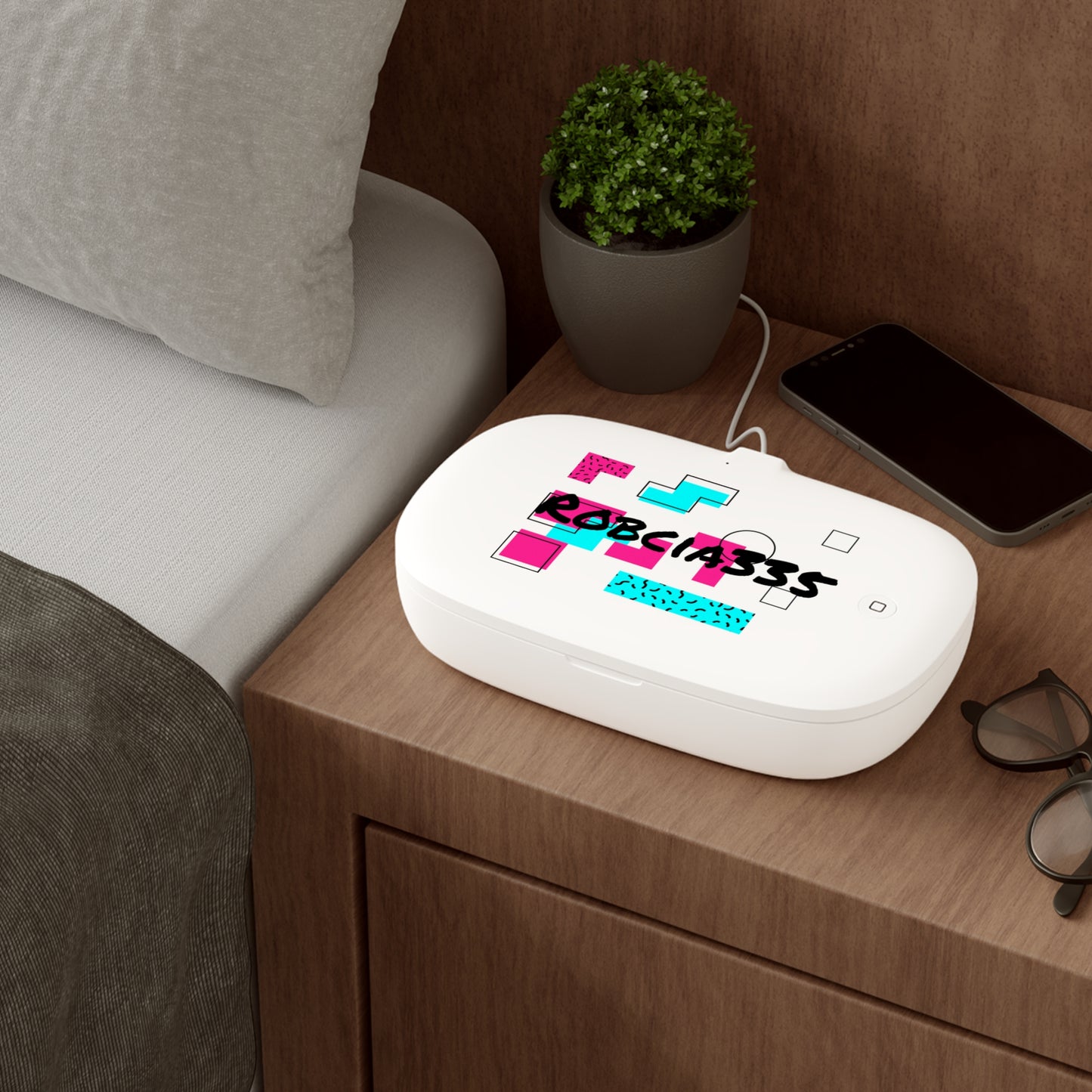 Robcia335 UV Phone Sanitizer and Wireless Charging Pad