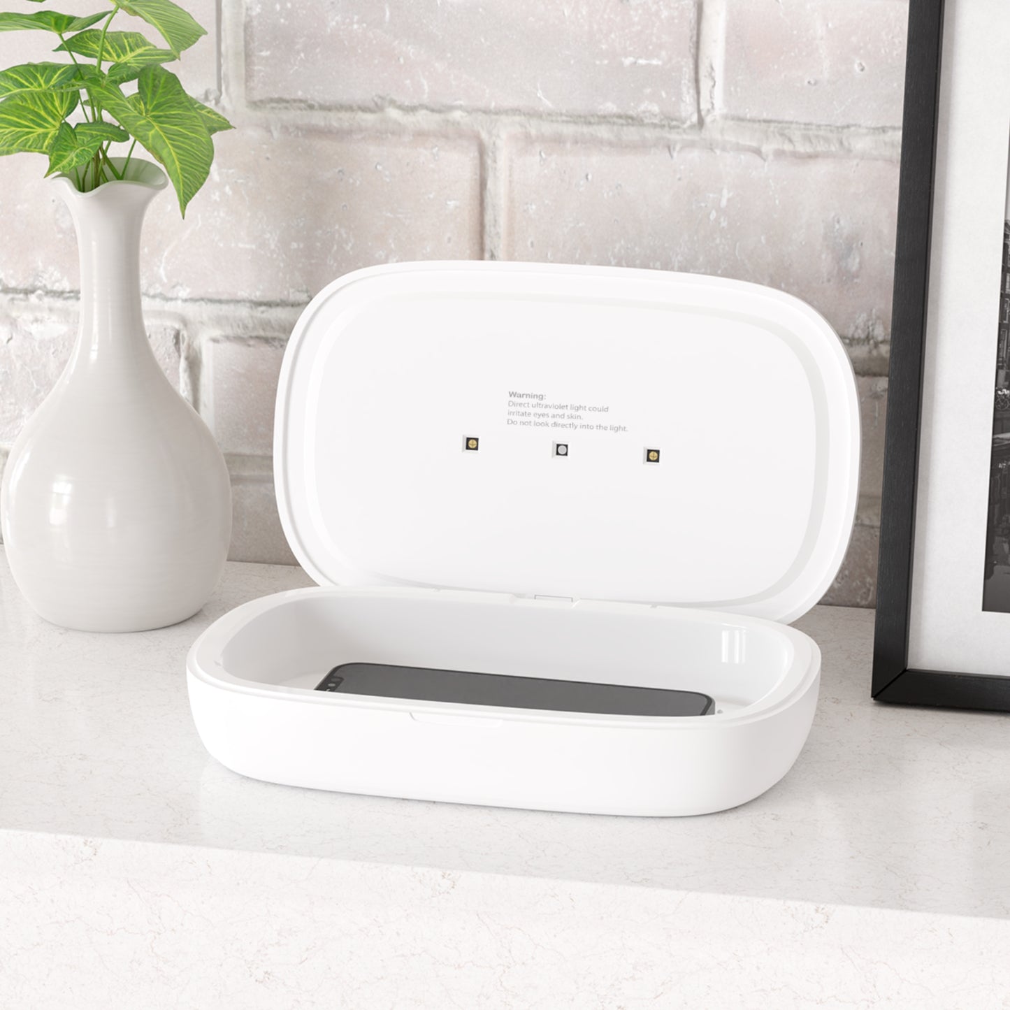 Robcia335 UV Phone Sanitizer and Wireless Charging Pad