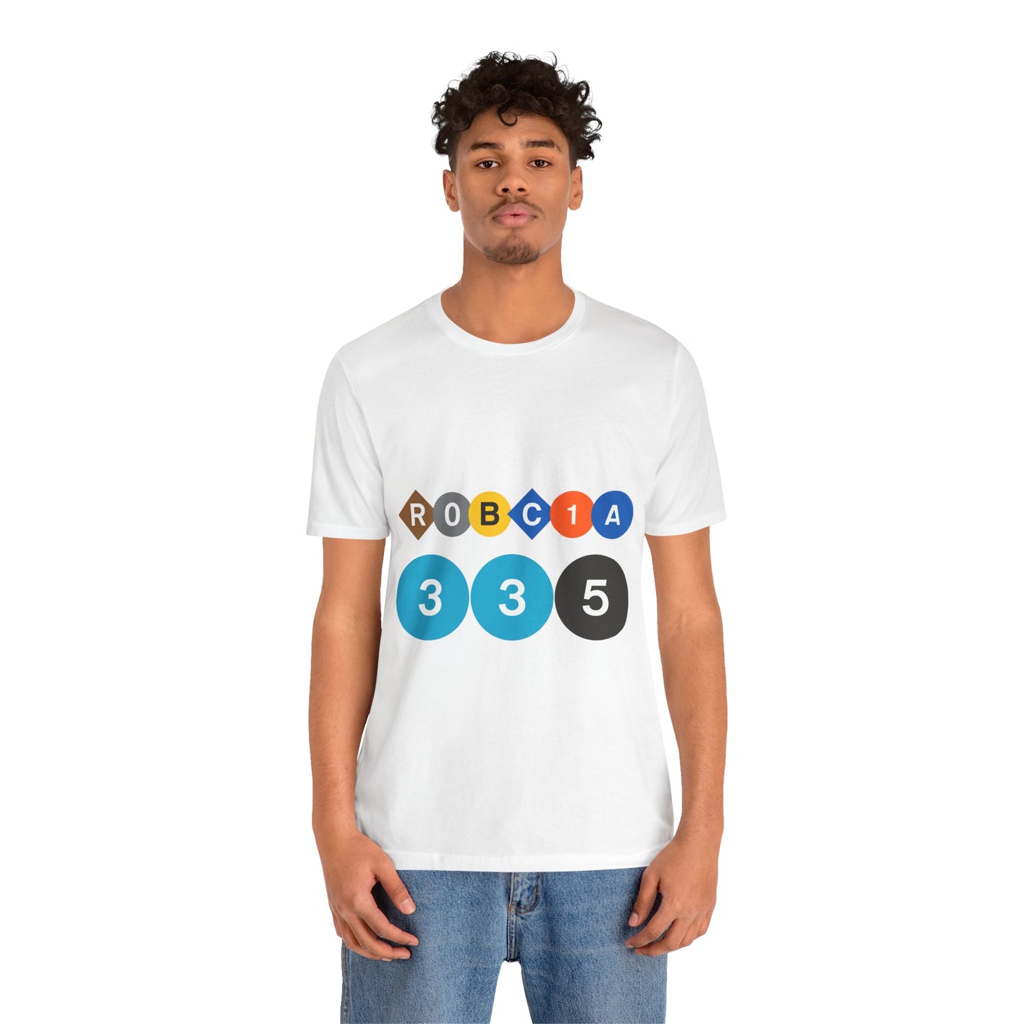 Robcia335 Subway Bullets (Unisex Jersey Short Sleeve Tee)