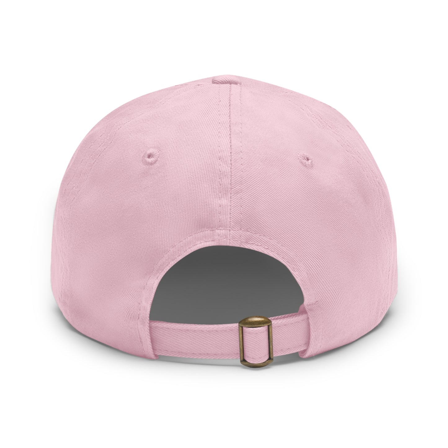 Robcia335 Dad Hat with Leather Patch (Rectangle)