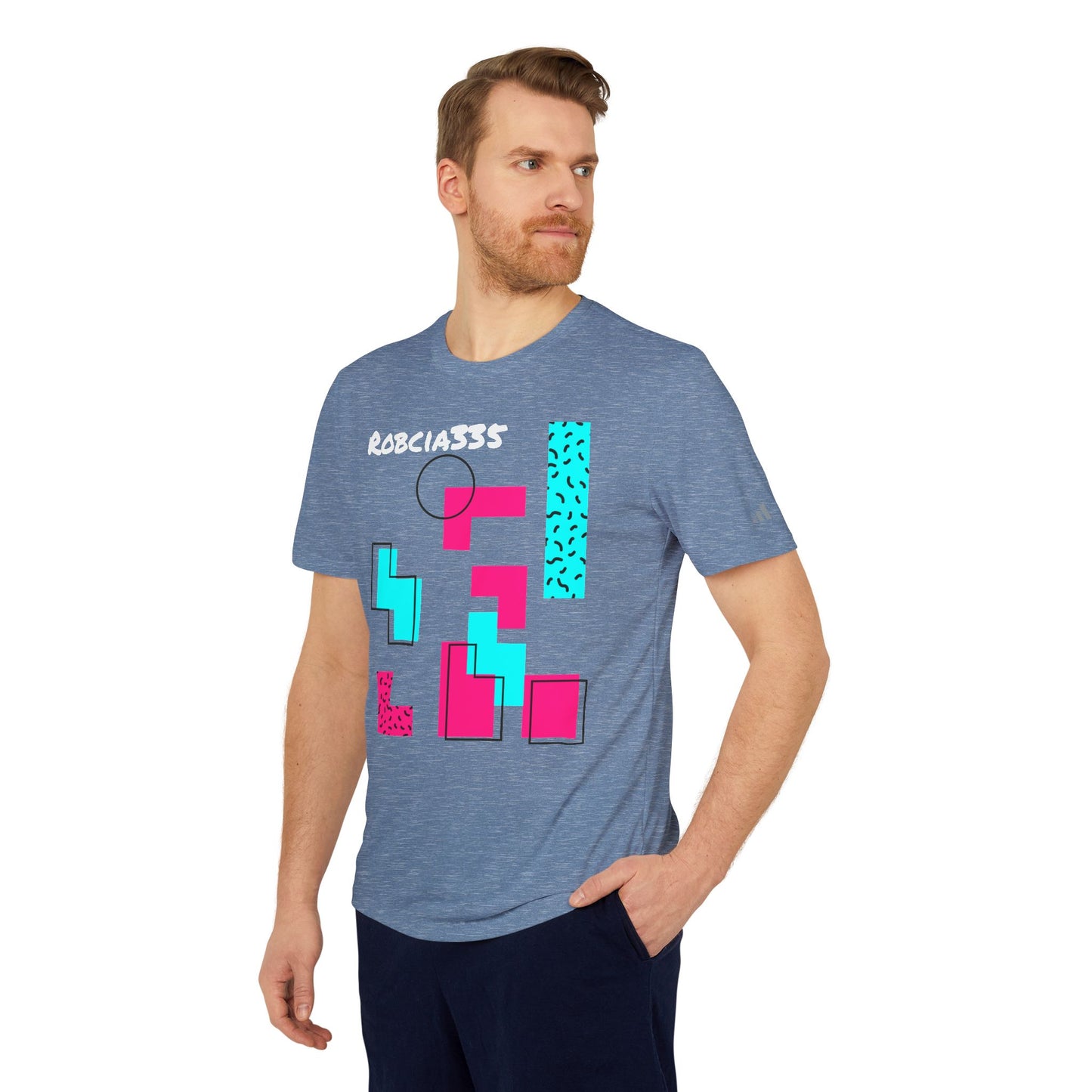 adidas® Unisex Sport T-shirt (Robcia335 Design)