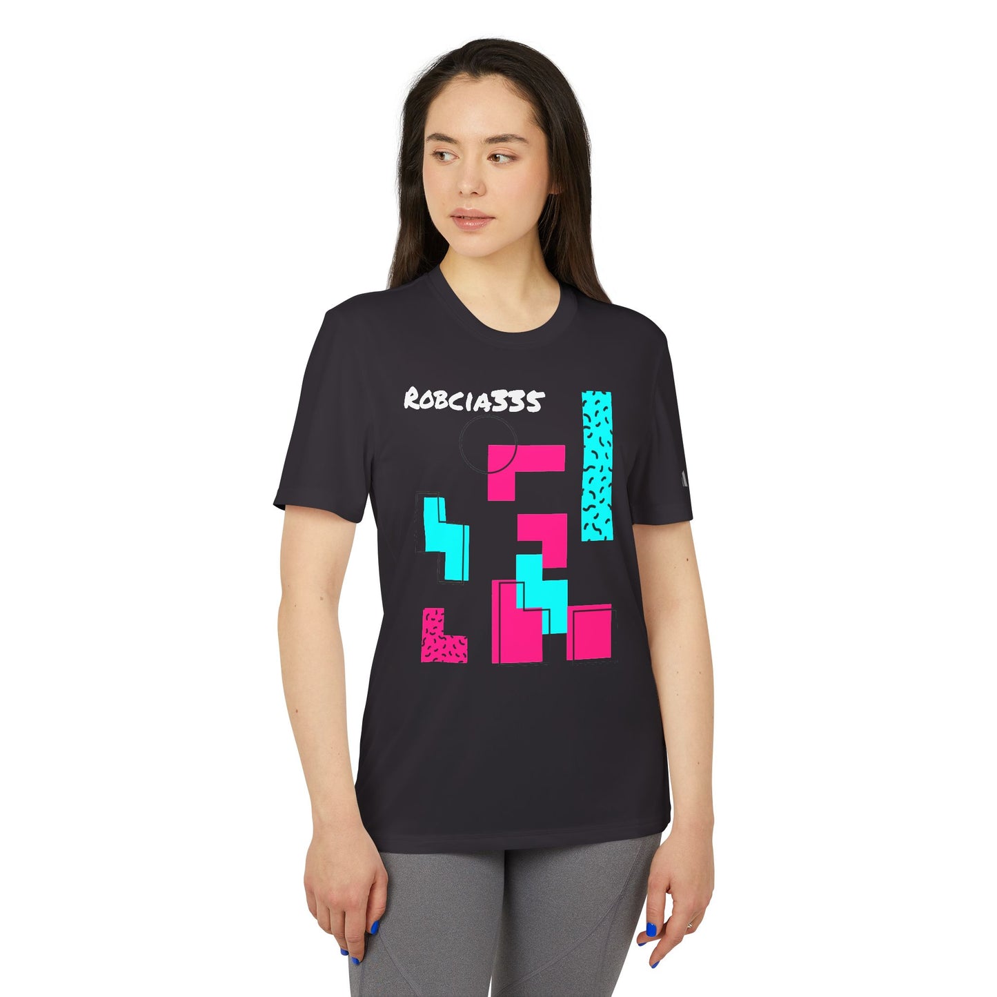 adidas® Unisex Sport T-shirt (Robcia335 Design)