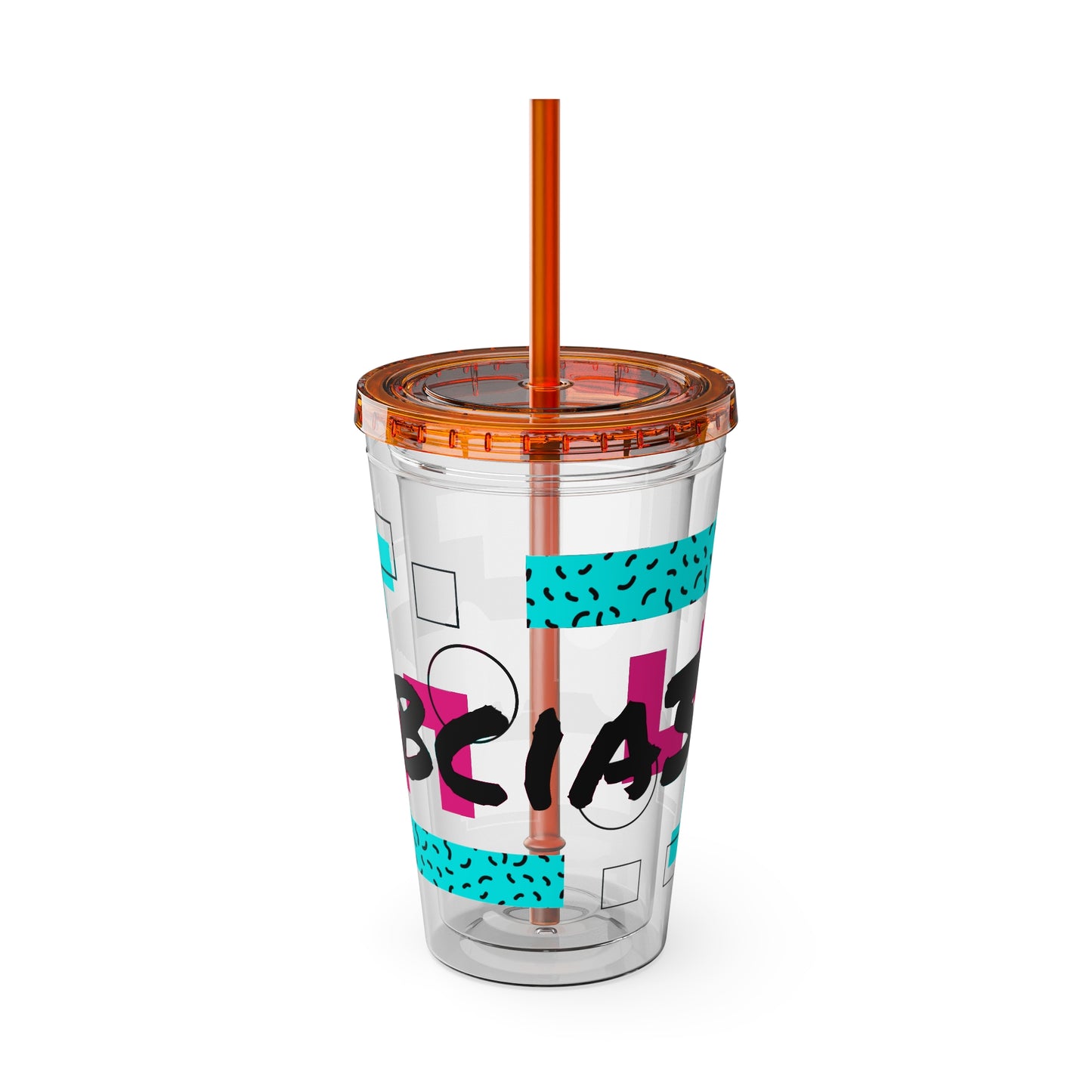 Robcia335 Sunsplash Tumbler with Straw, 16oz