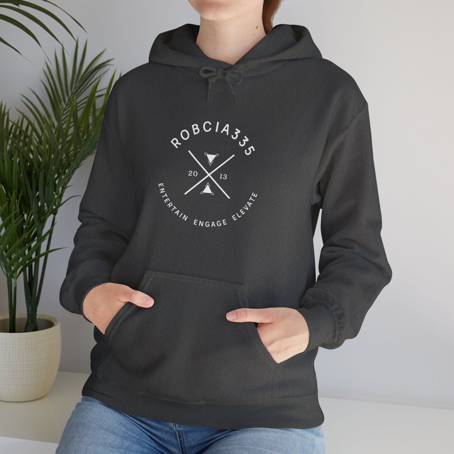 Unisex (Robcia335 Est. 2013) Heavy Blend™ Hooded Sweatshirt