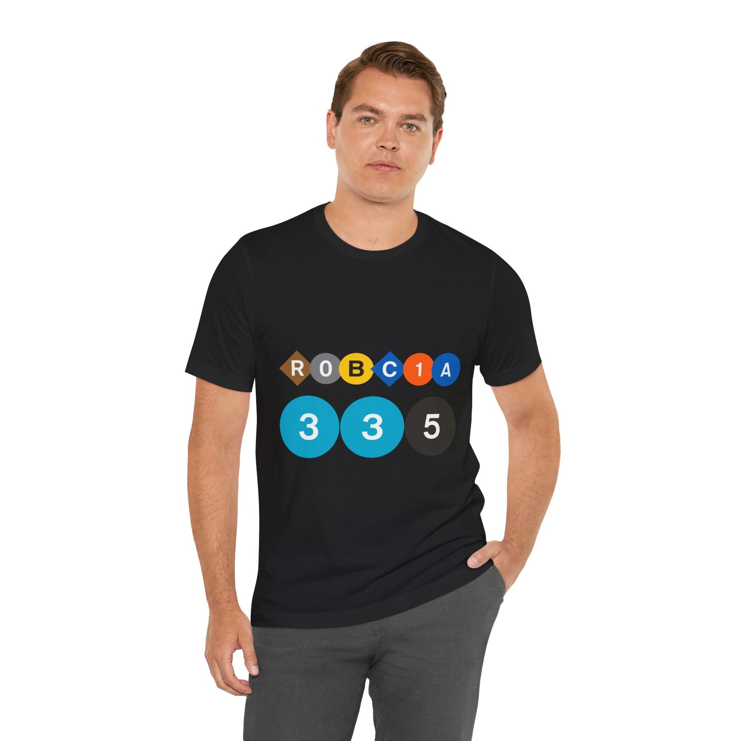 Robcia335 Subway Bullets (Unisex Jersey Short Sleeve Tee)