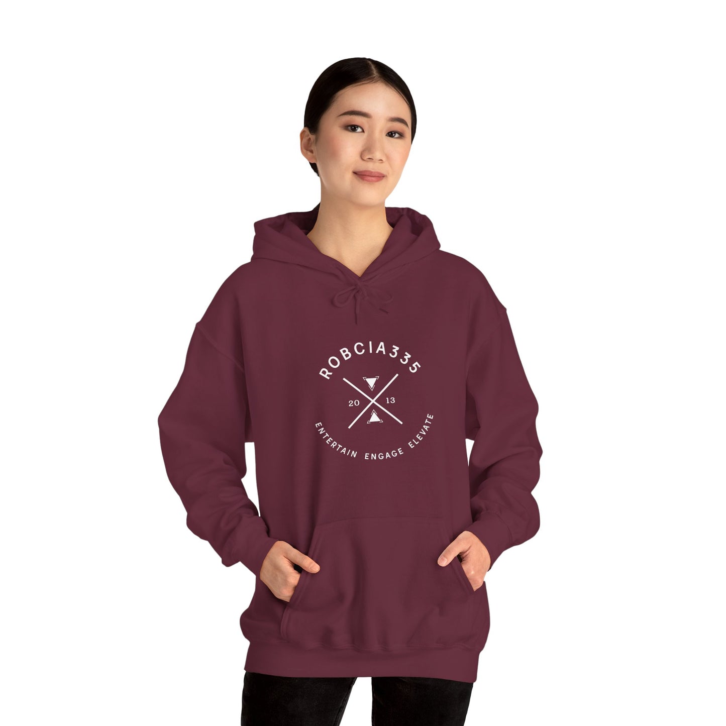 Unisex (Robcia335 Est. 2013) Heavy Blend™ Hooded Sweatshirt