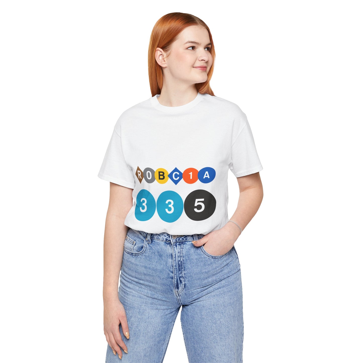 Robcia335 Subway Bullets (Unisex Jersey Short Sleeve Tee)