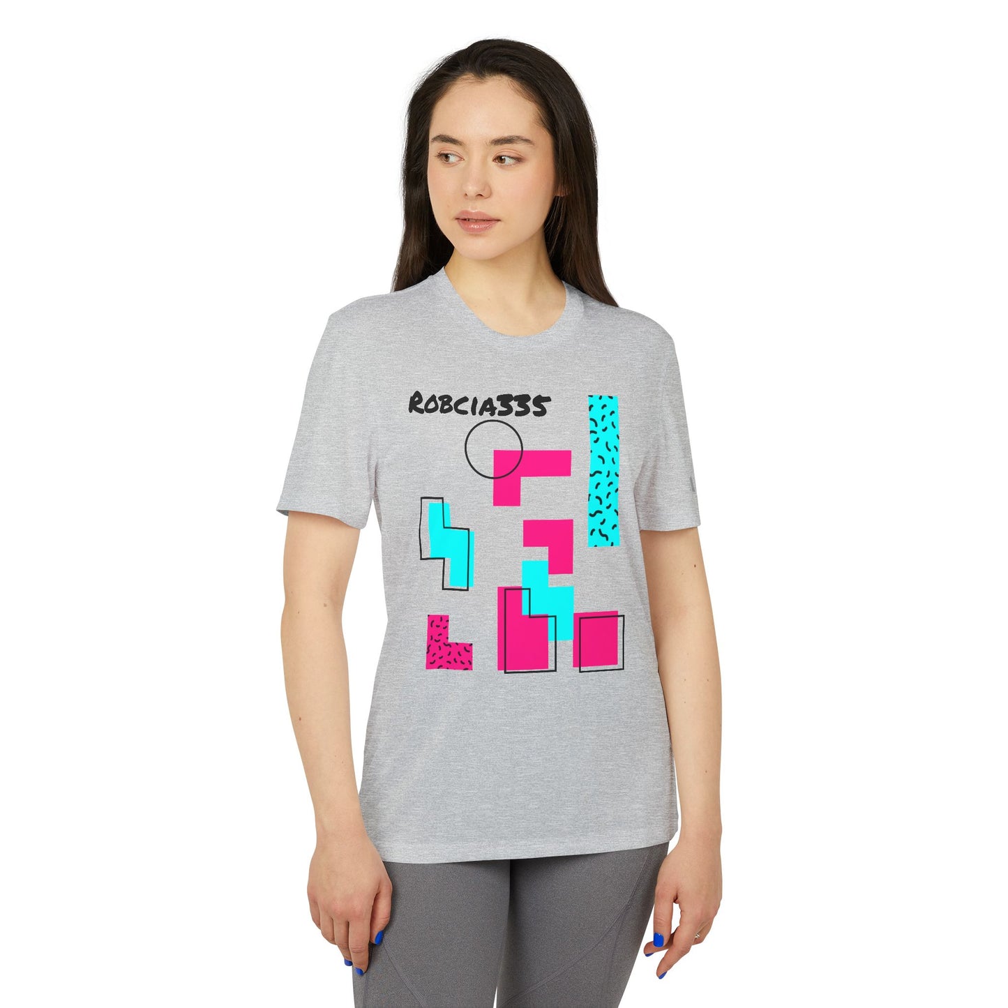 adidas® Unisex Sport T-shirt (Robcia335 Design)