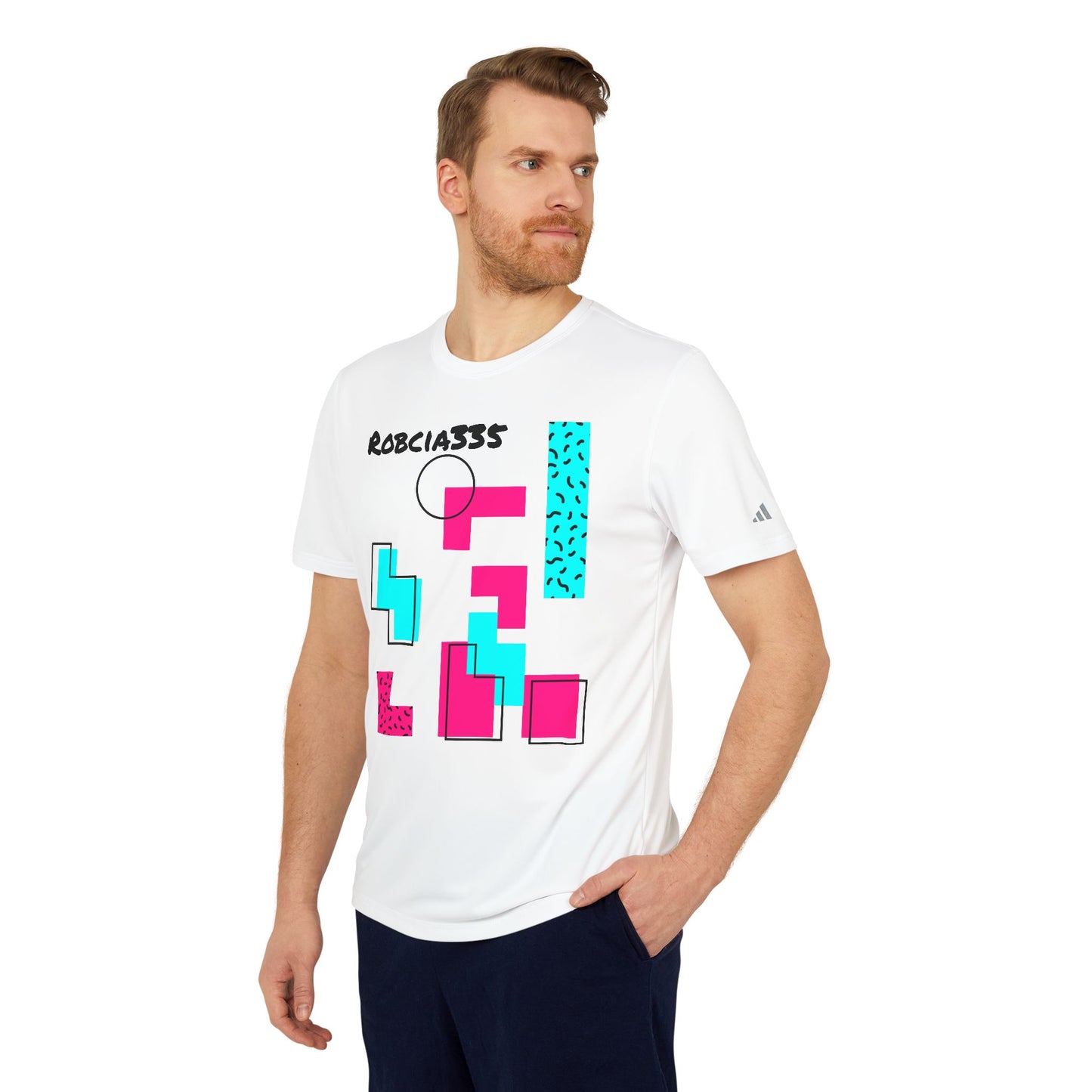 adidas® Unisex Sport T-shirt (Robcia335 Design)