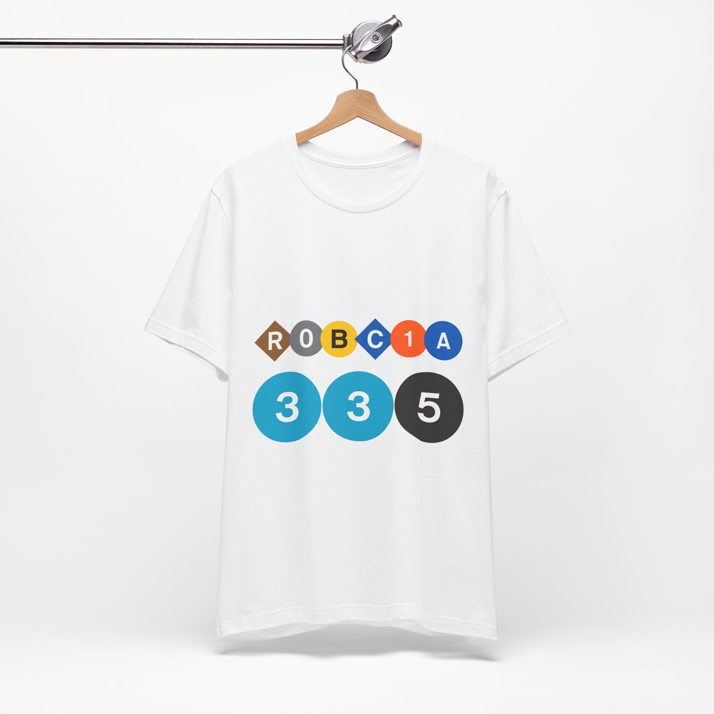 Robcia335 Subway Bullets (Unisex Jersey Short Sleeve Tee)