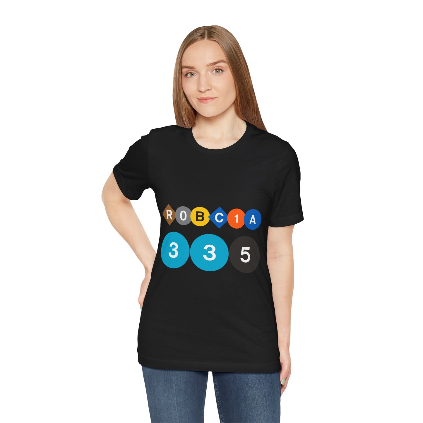 Robcia335 Subway Bullets (Unisex Jersey Short Sleeve Tee)