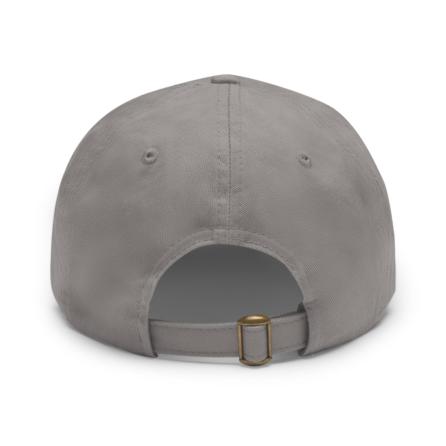Robcia335 Dad Hat with Leather Patch (Rectangle)