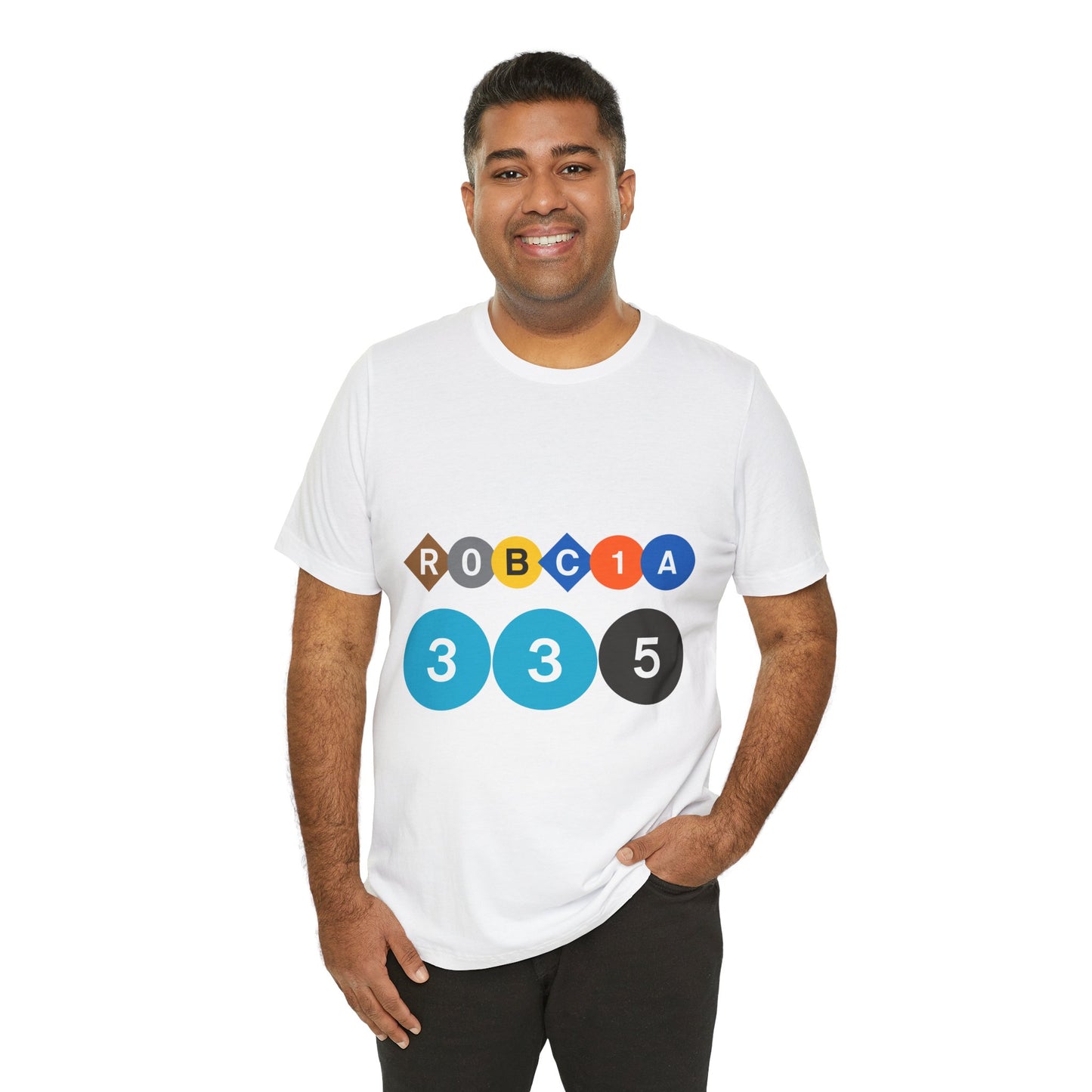 Robcia335 Subway Bullets (Unisex Jersey Short Sleeve Tee)