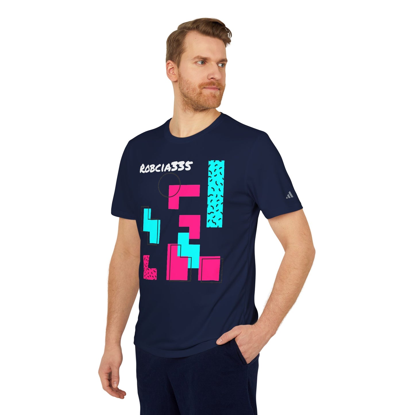 adidas® Unisex Sport T-shirt (Robcia335 Design)
