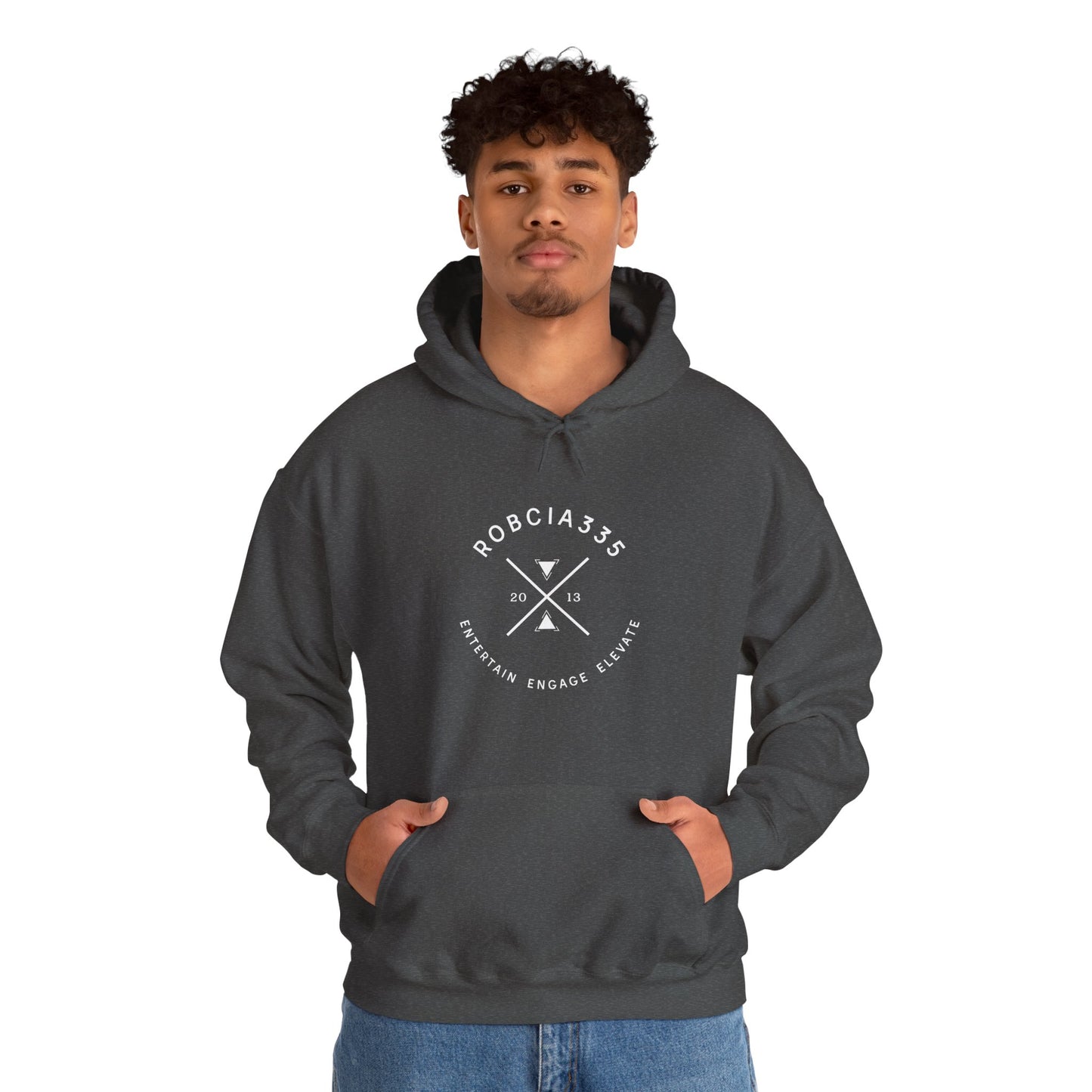 Unisex (Robcia335 Est. 2013) Heavy Blend™ Hooded Sweatshirt