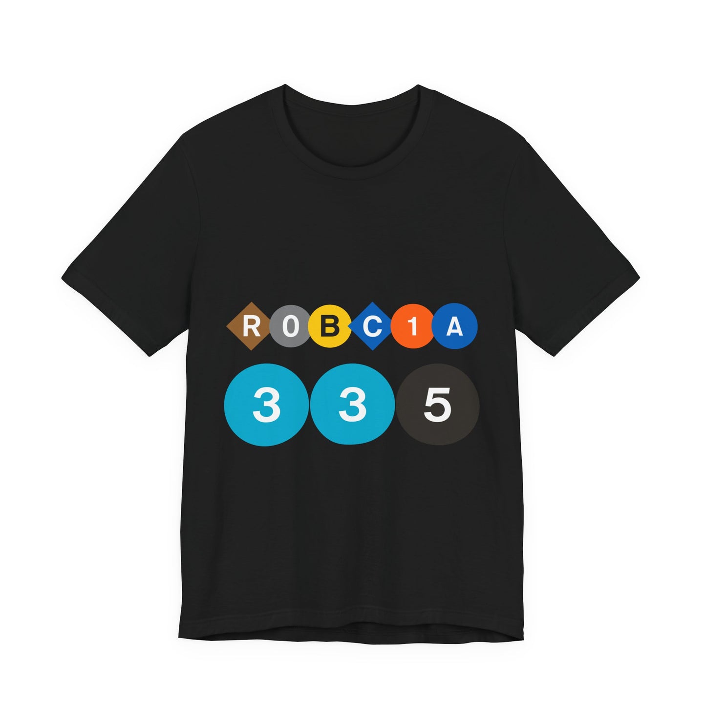 Robcia335 Subway Bullets (Unisex Jersey Short Sleeve Tee)