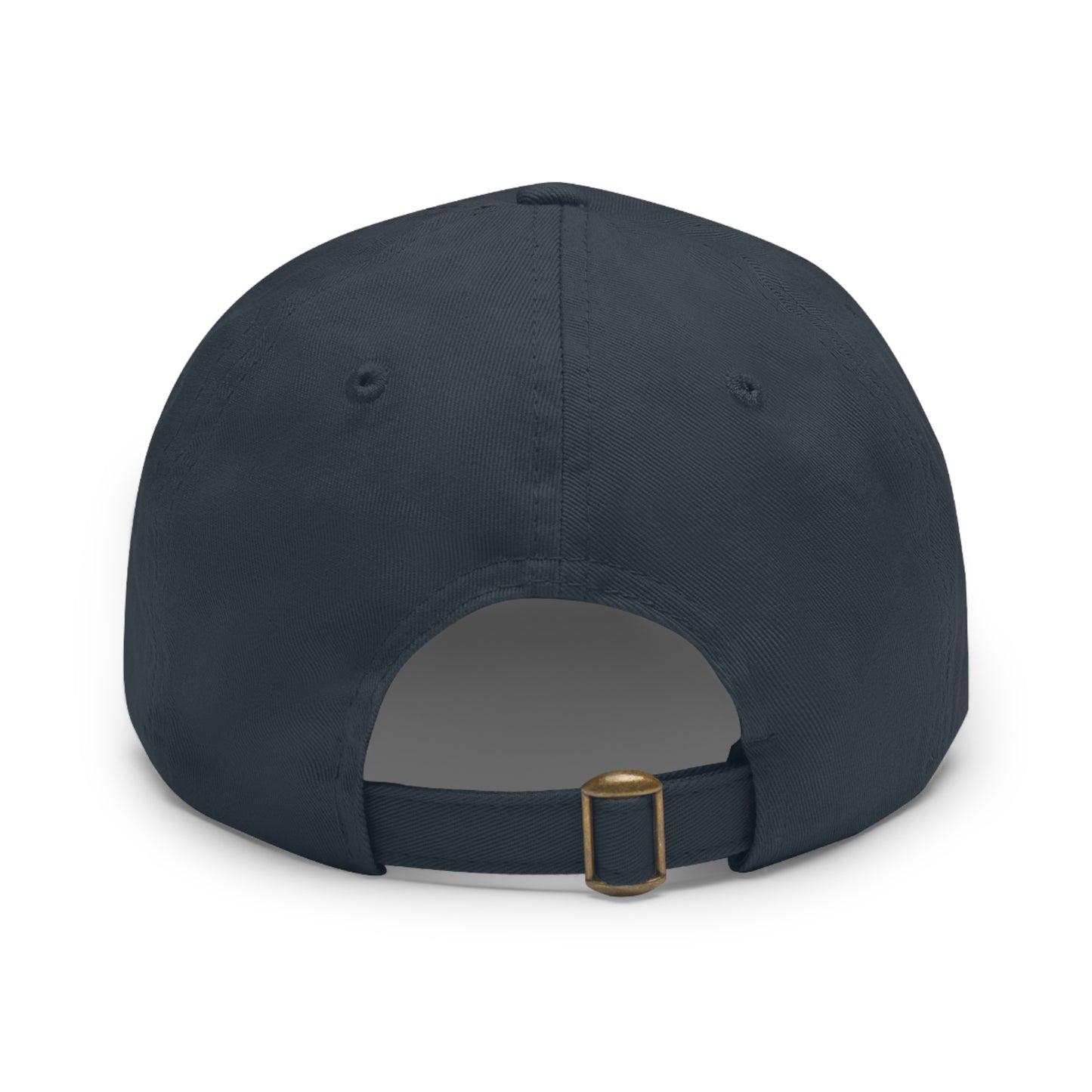 Robcia335 "Racoon" Dad Hat with Leather Patch (Rectangle)