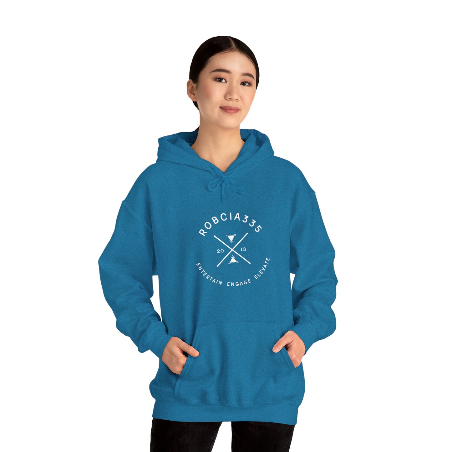 Unisex (Robcia335 Est. 2013) Heavy Blend™ Hooded Sweatshirt