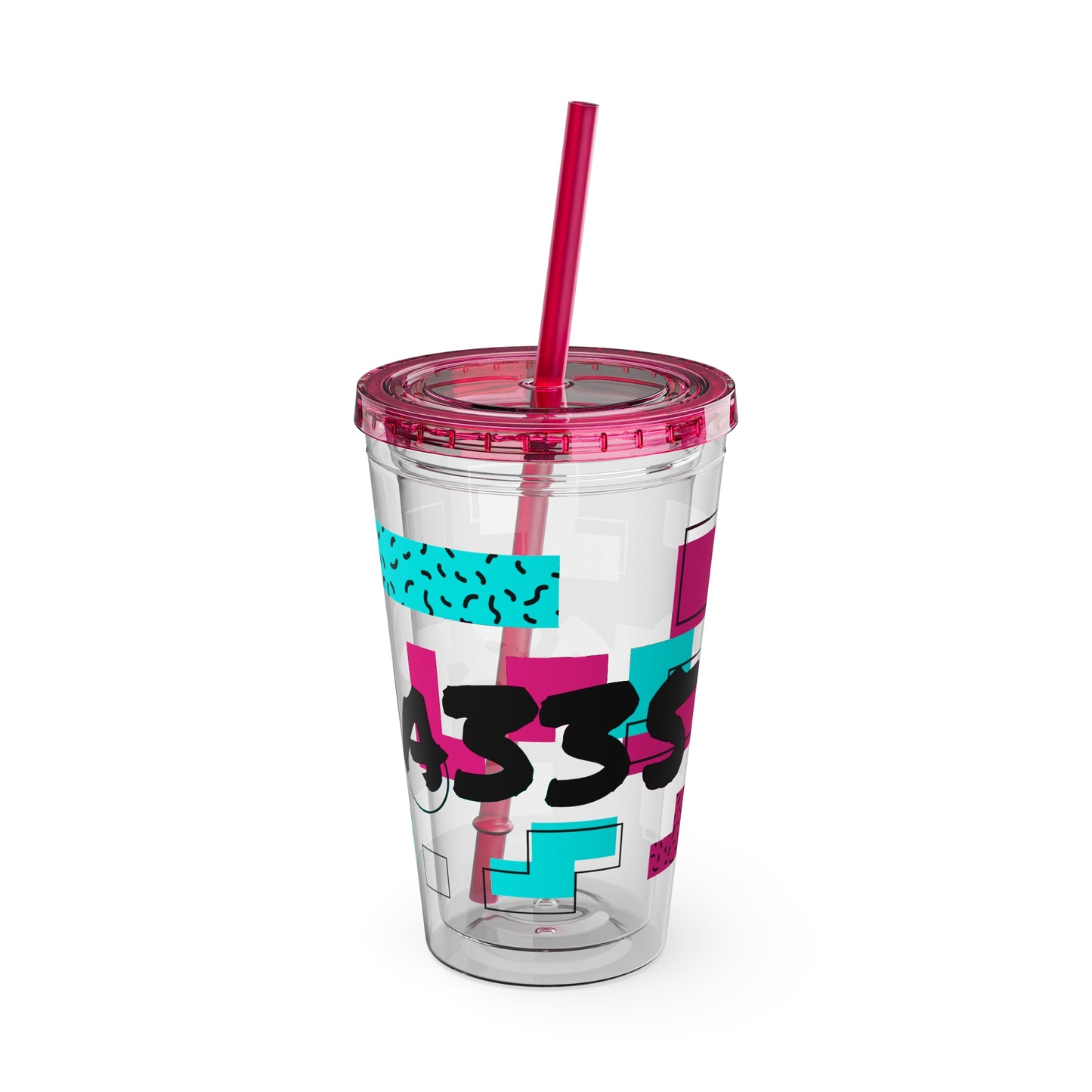 Robcia335 Sunsplash Tumbler with Straw, 16oz