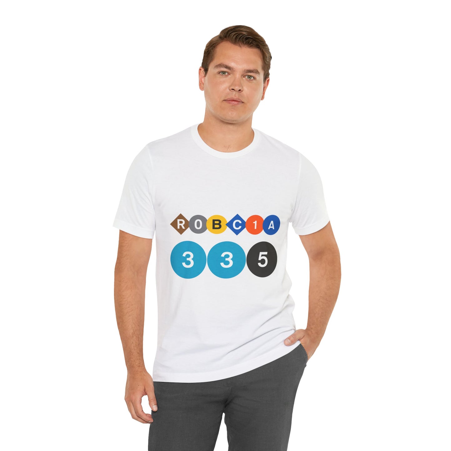Robcia335 Subway Bullets (Unisex Jersey Short Sleeve Tee)