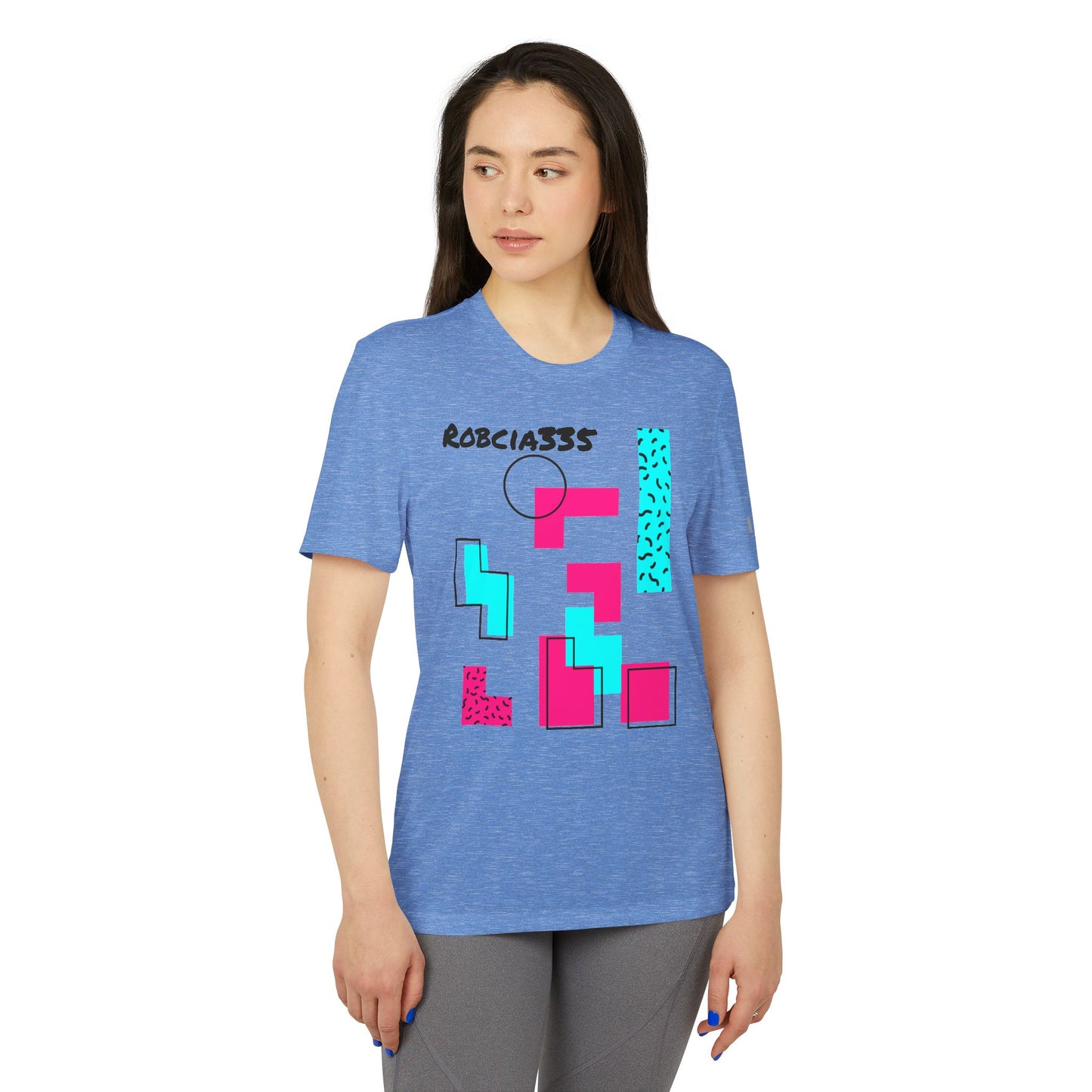 adidas® Unisex Sport T-shirt (Robcia335 Design)
