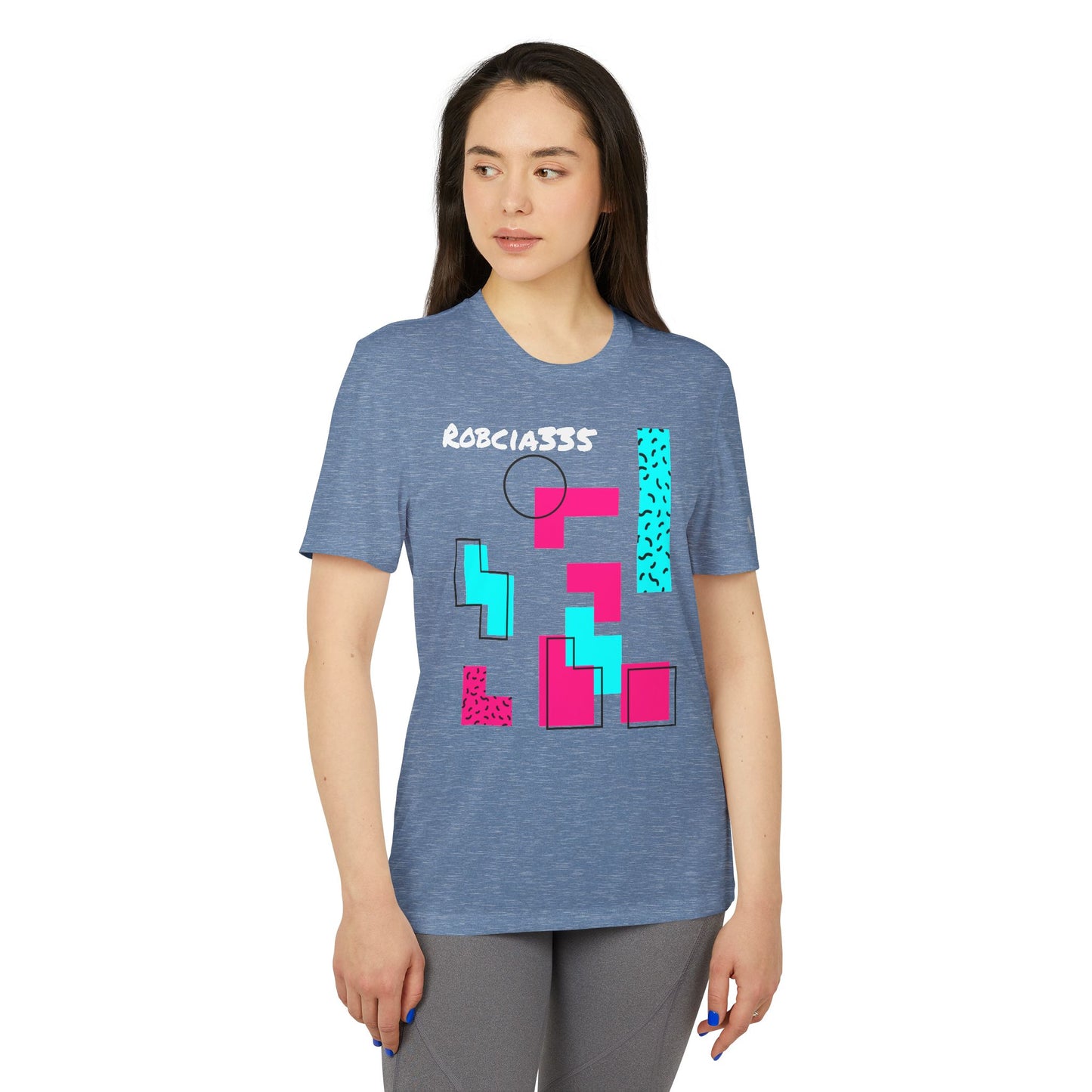 adidas® Unisex Sport T-shirt (Robcia335 Design)