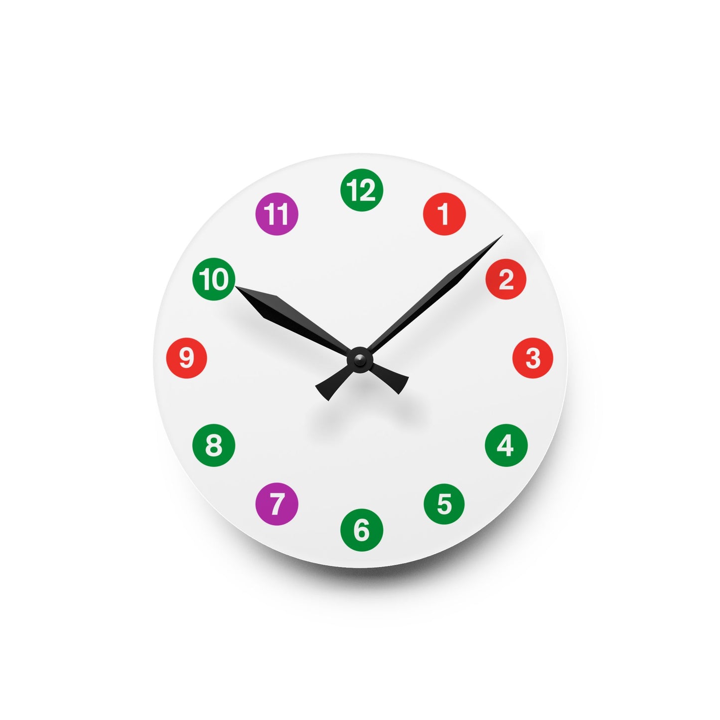 Acrylic (IRT Subway) Wall Clock