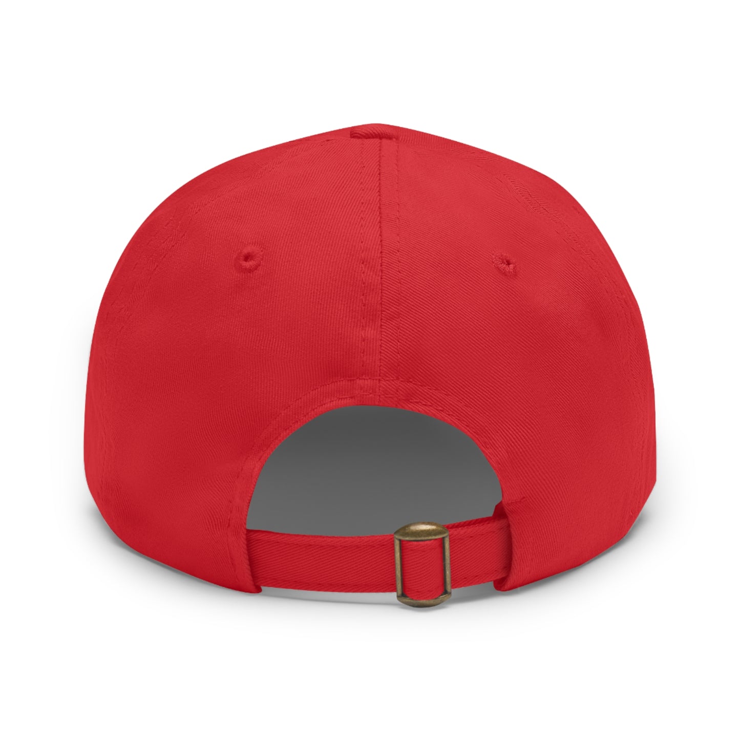 Robcia335 "Racoon" Dad Hat with Leather Patch (Rectangle)