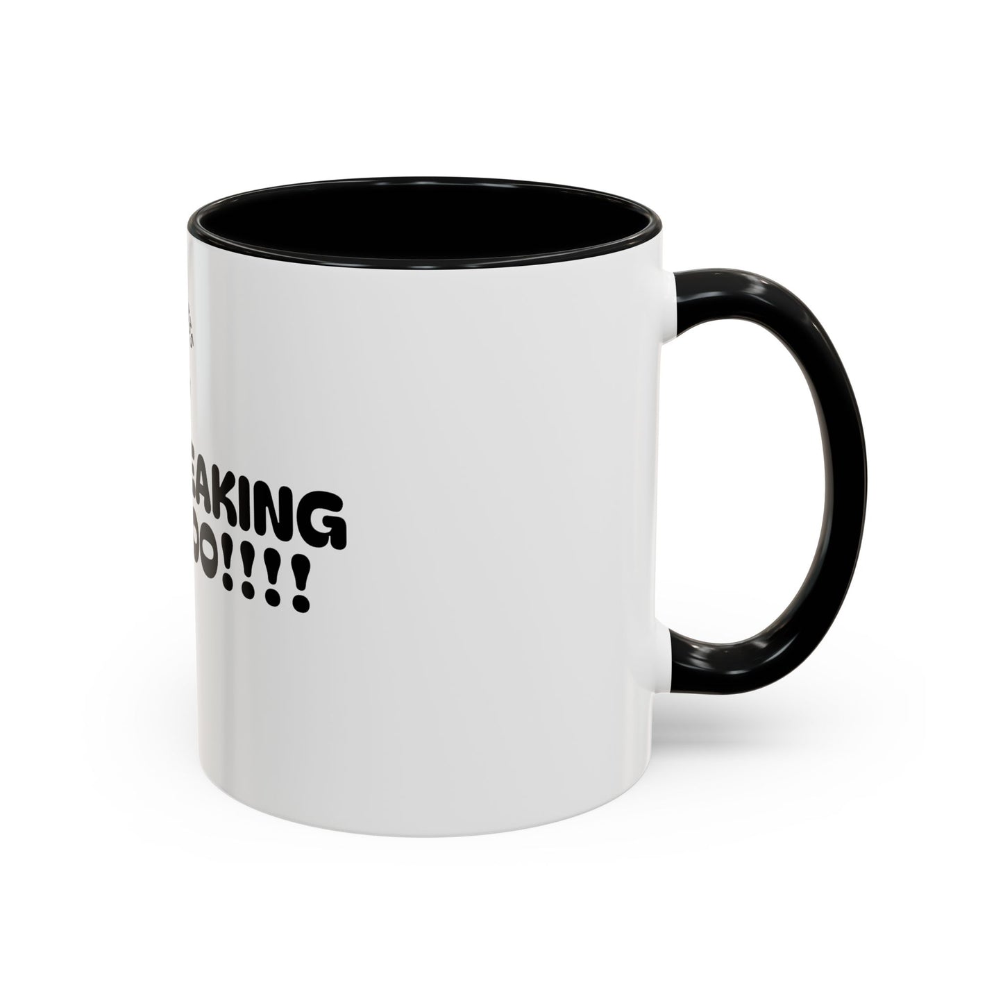 Motivational Accent Coffee Mug - 'LET'S FREAKING GOOOOO!!!!' - Perfect for Coffee Lovers