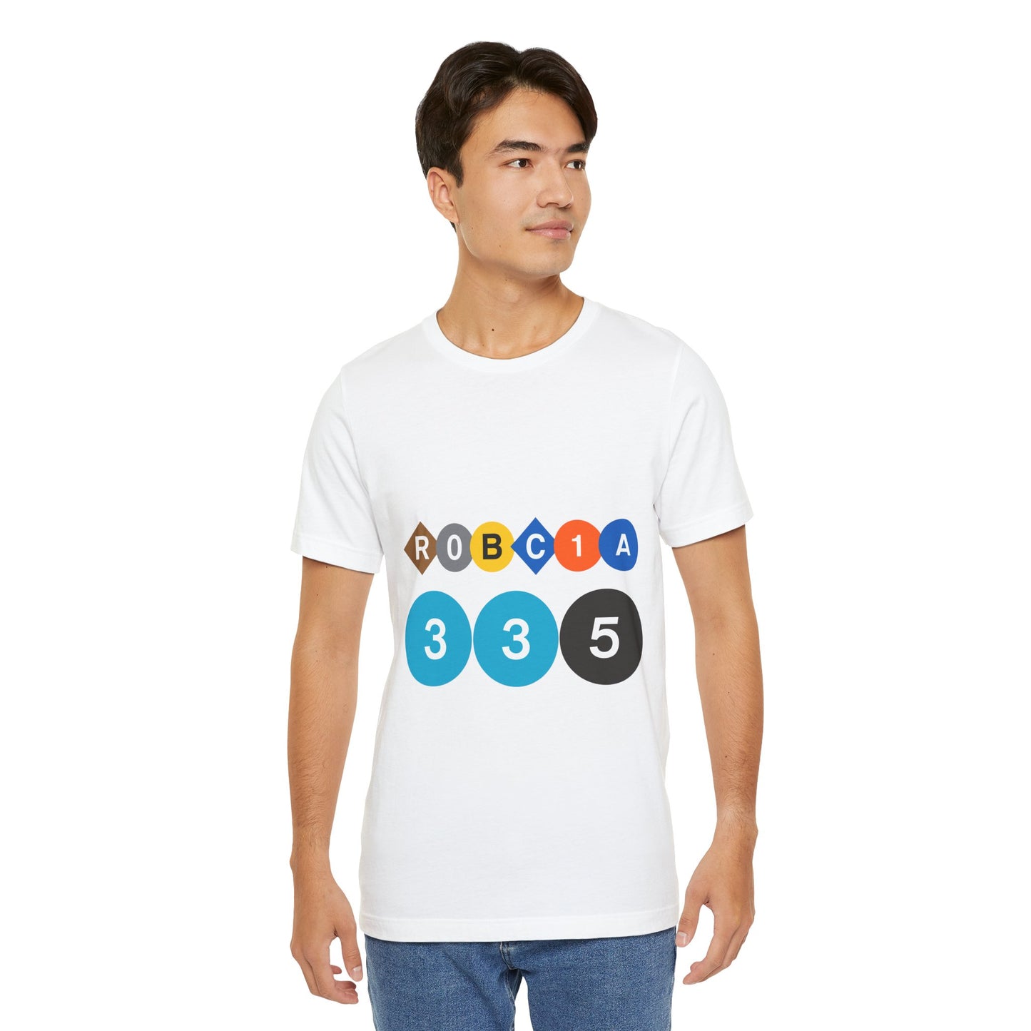 Robcia335 Subway Bullets (Unisex Jersey Short Sleeve Tee)