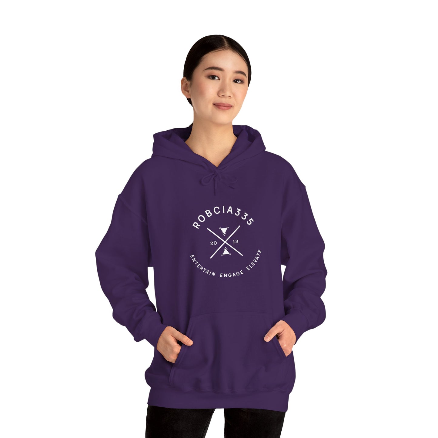 Unisex (Robcia335 Est. 2013) Heavy Blend™ Hooded Sweatshirt