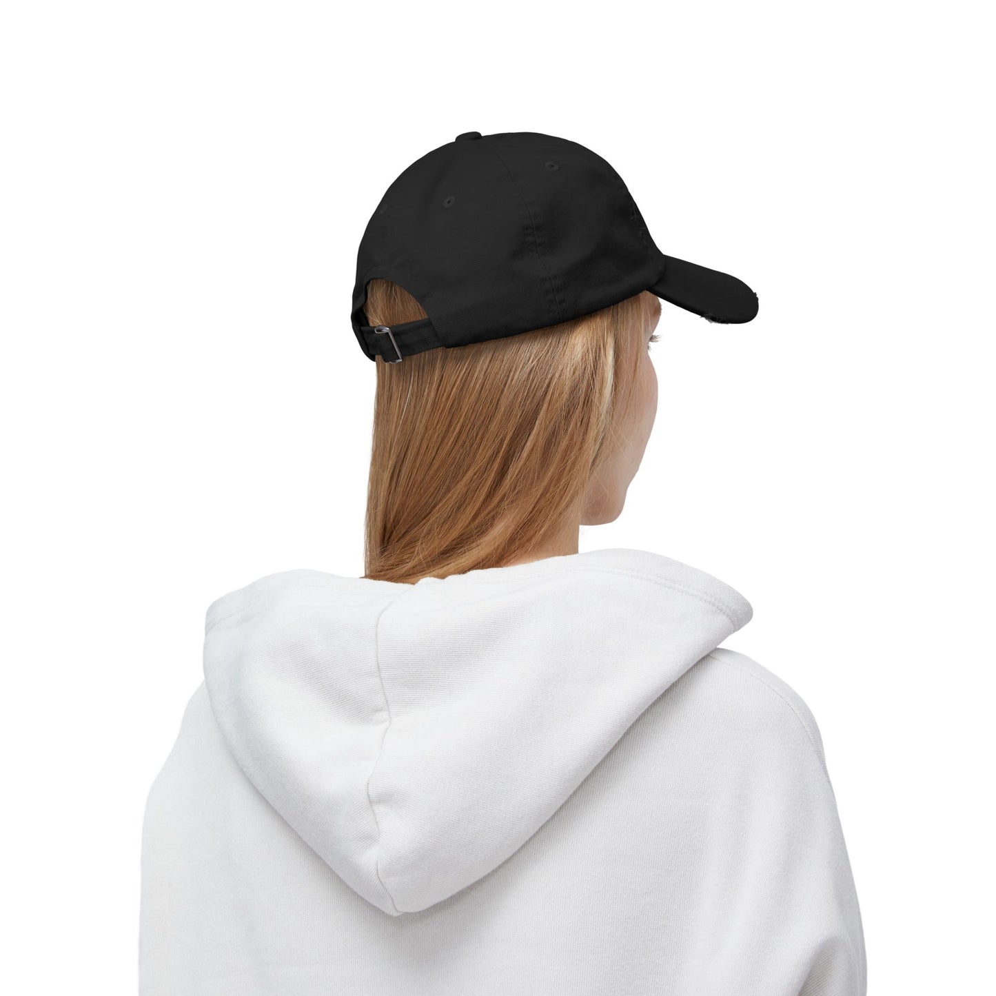 Robcia335 "Racoon" Unisex Distressed Cap