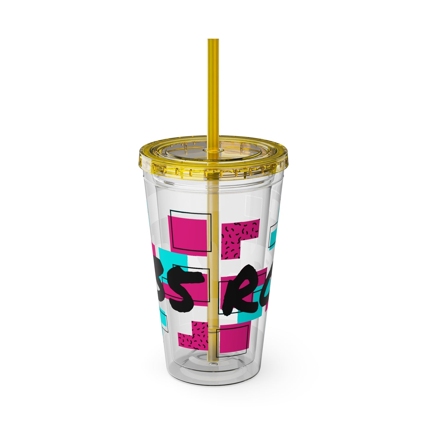 Robcia335 Sunsplash Tumbler with Straw, 16oz