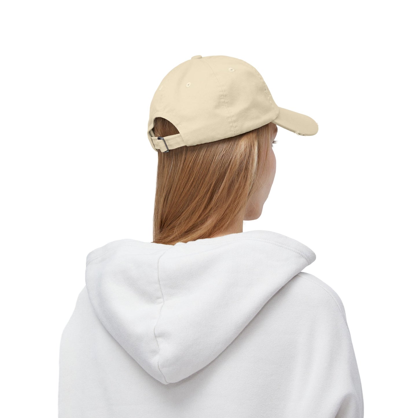 Robcia335 "Racoon" Unisex Distressed Cap