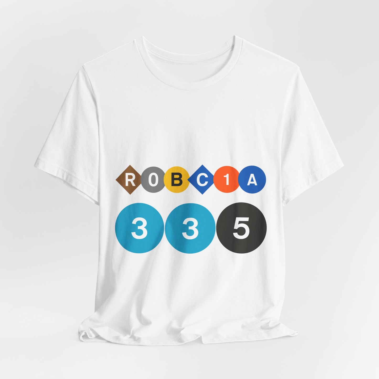 Robcia335 Subway Bullets (Unisex Jersey Short Sleeve Tee)