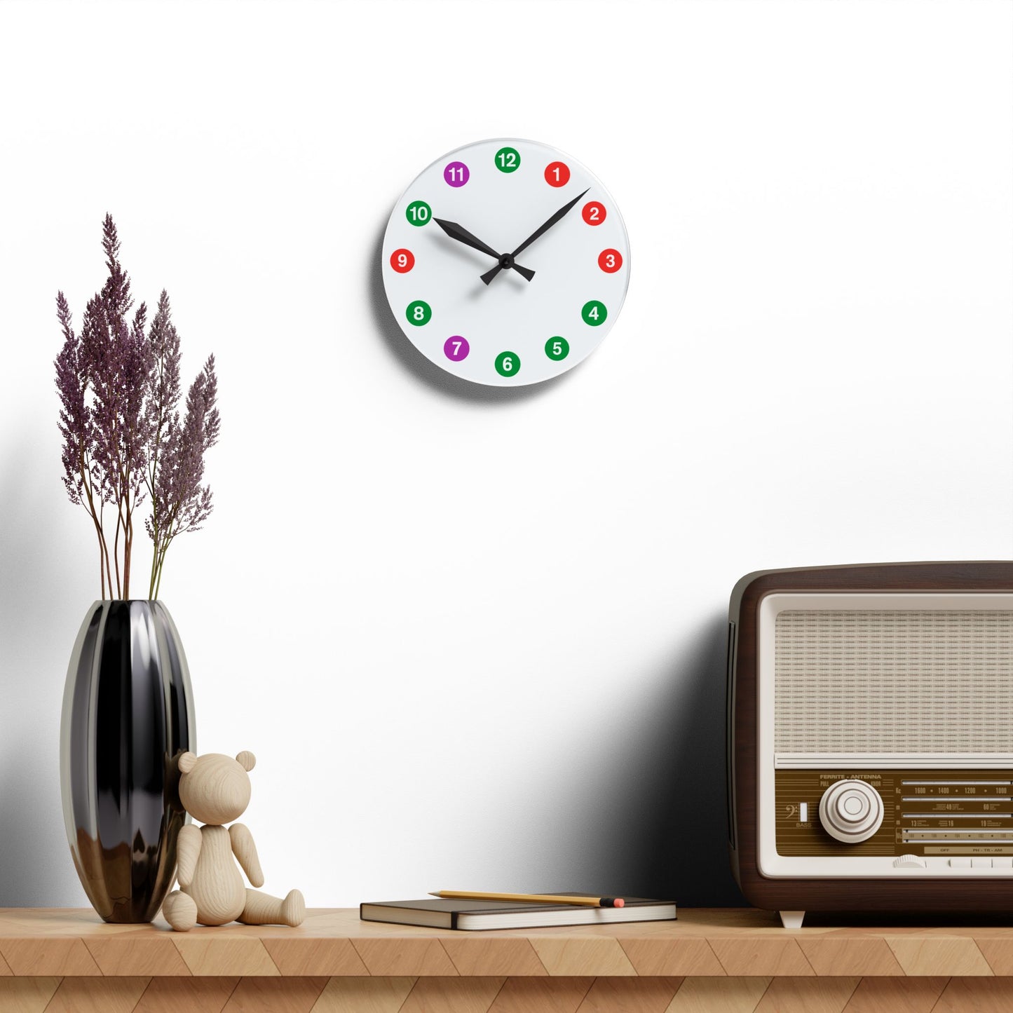 Acrylic (IRT Subway) Wall Clock