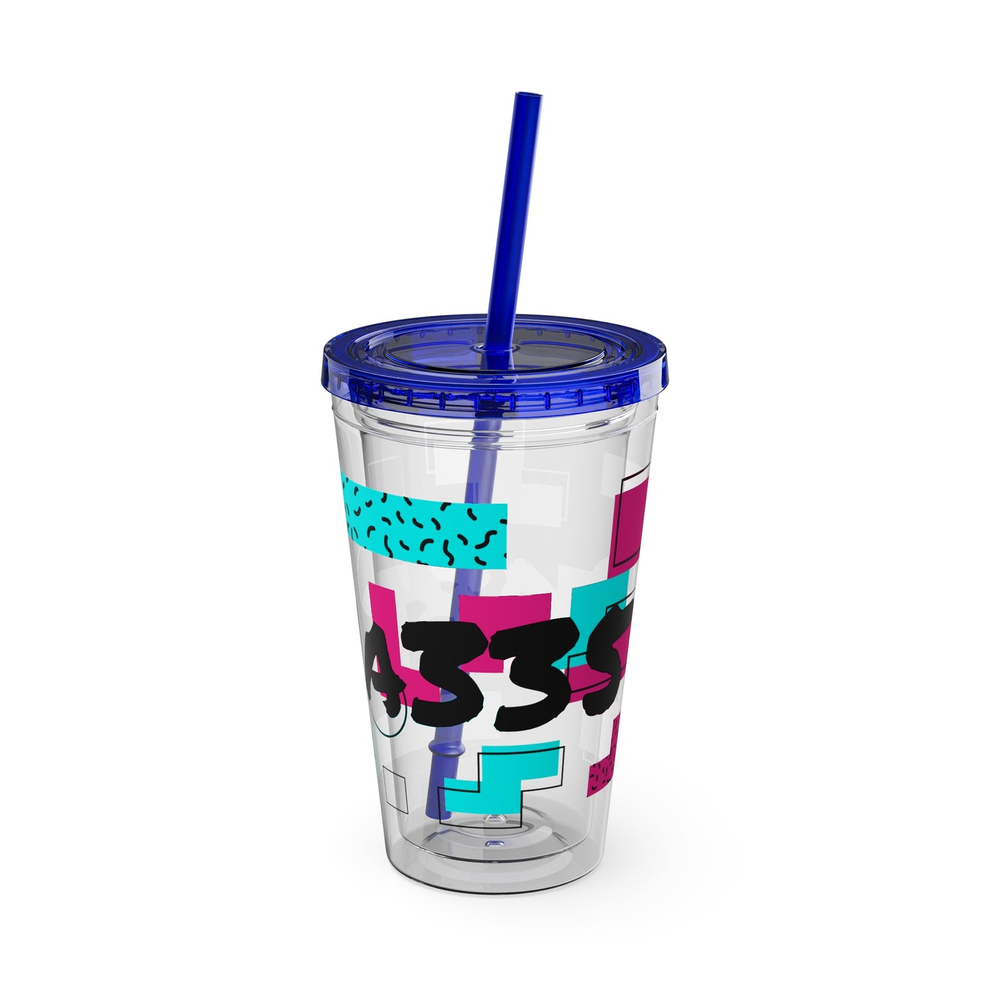 Robcia335 Sunsplash Tumbler with Straw, 16oz