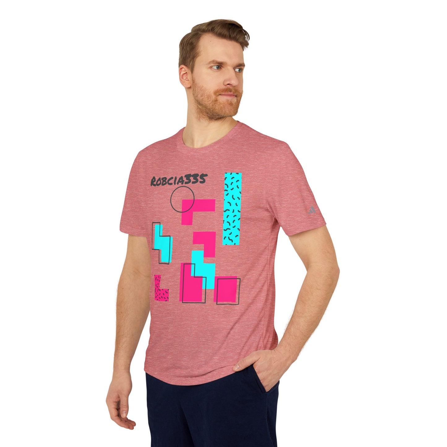adidas® Unisex Sport T-shirt (Robcia335 Design)