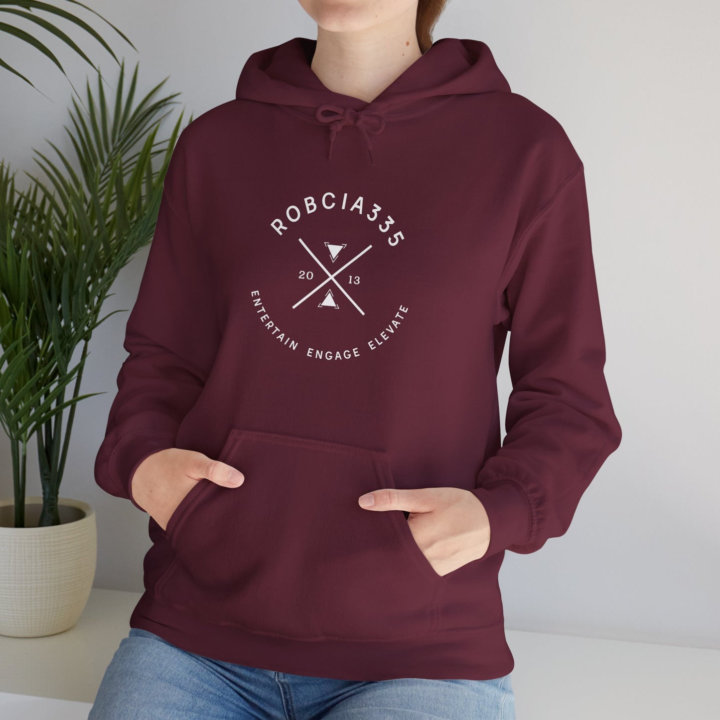 Unisex (Robcia335 Est. 2013) Heavy Blend™ Hooded Sweatshirt