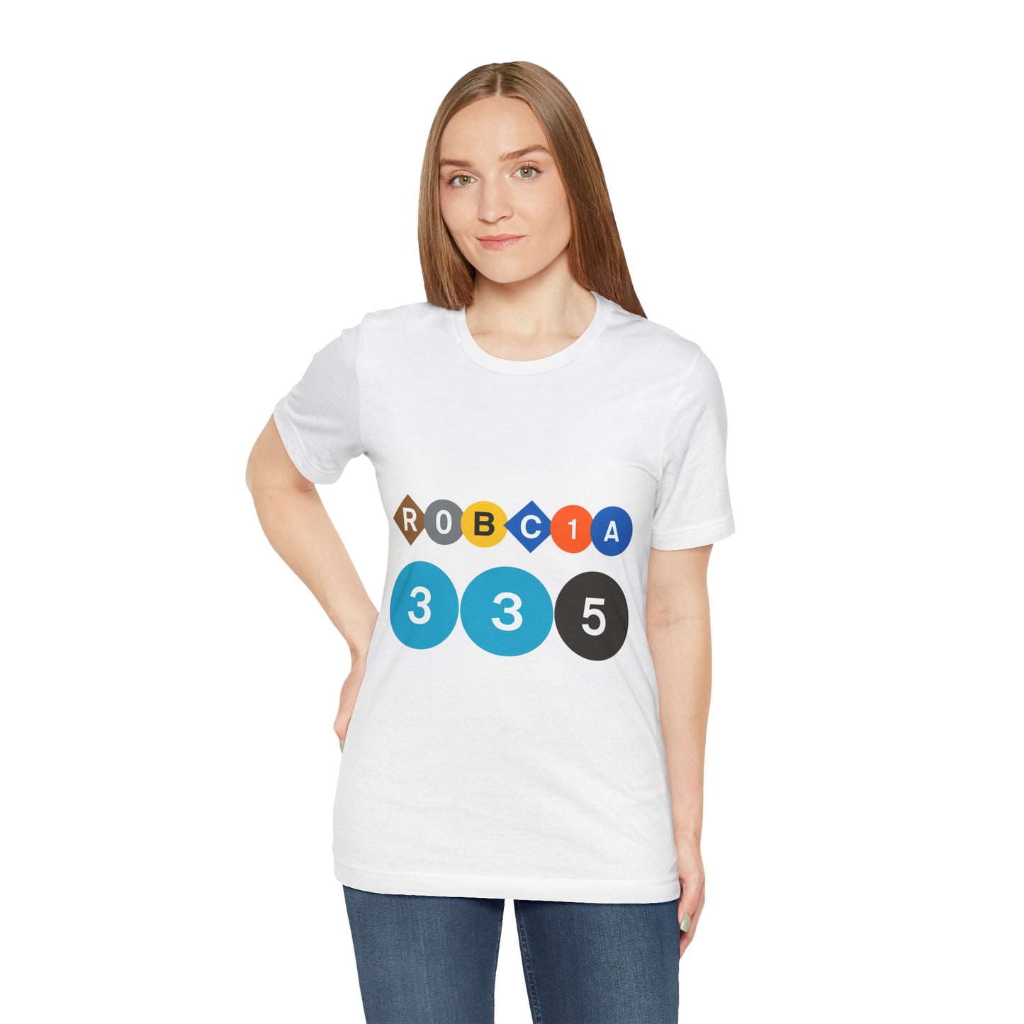 Robcia335 Subway Bullets (Unisex Jersey Short Sleeve Tee)