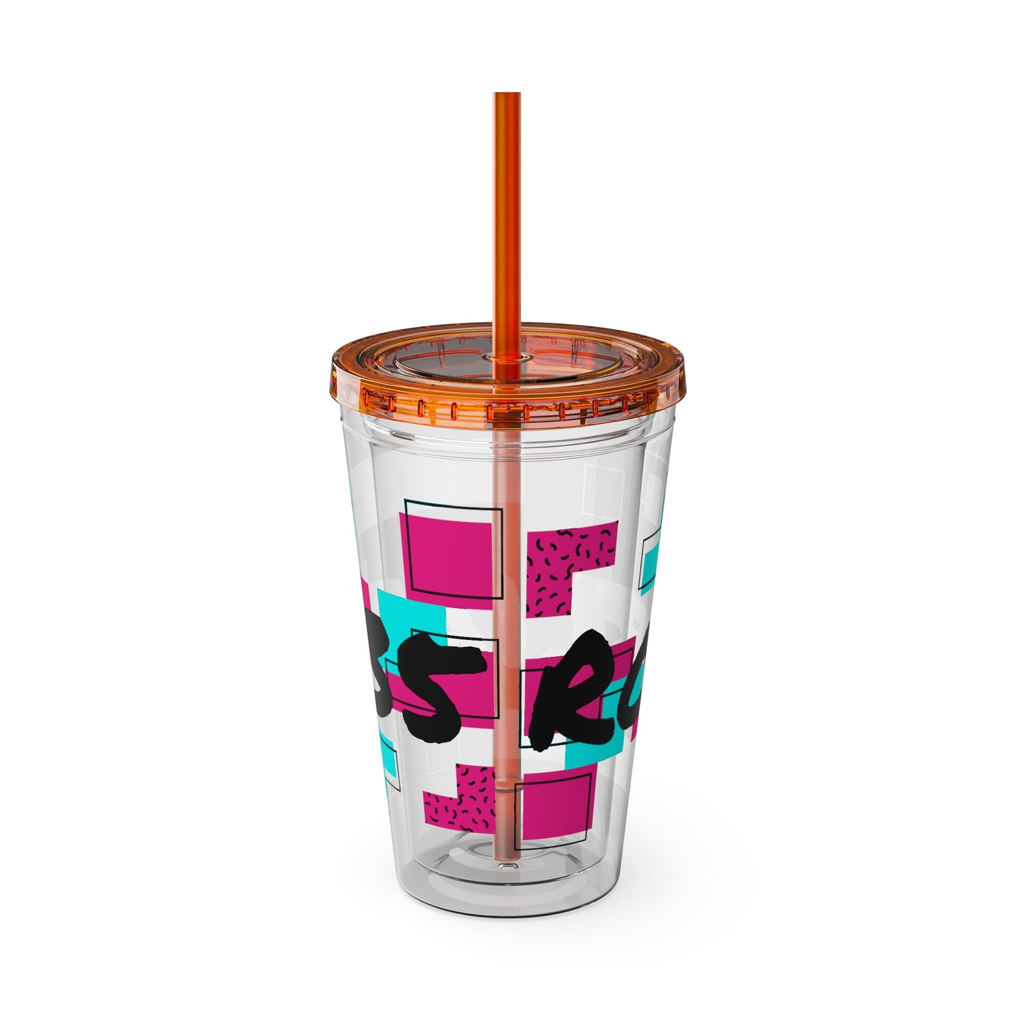 Robcia335 Sunsplash Tumbler with Straw, 16oz