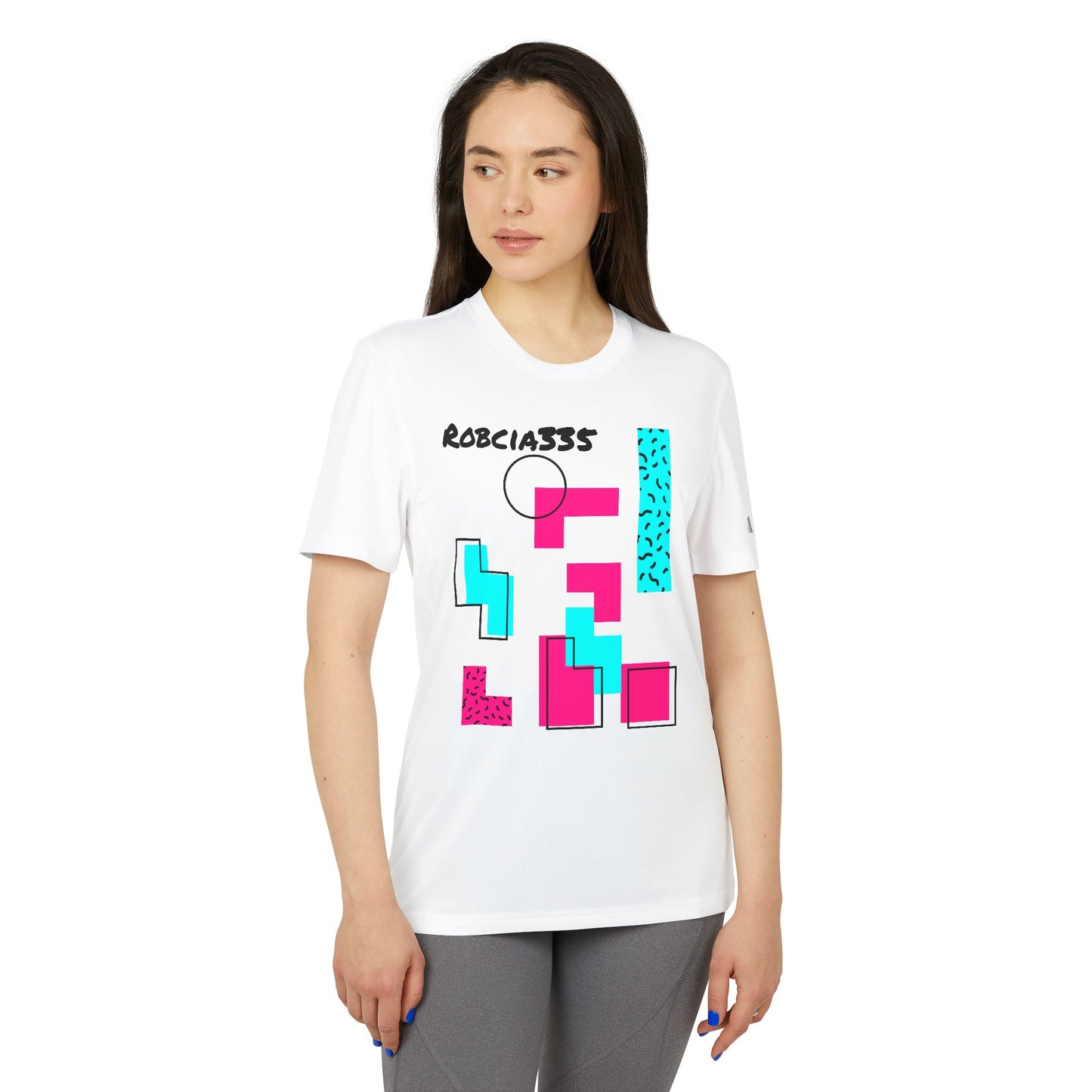 adidas® Unisex Sport T-shirt (Robcia335 Design)