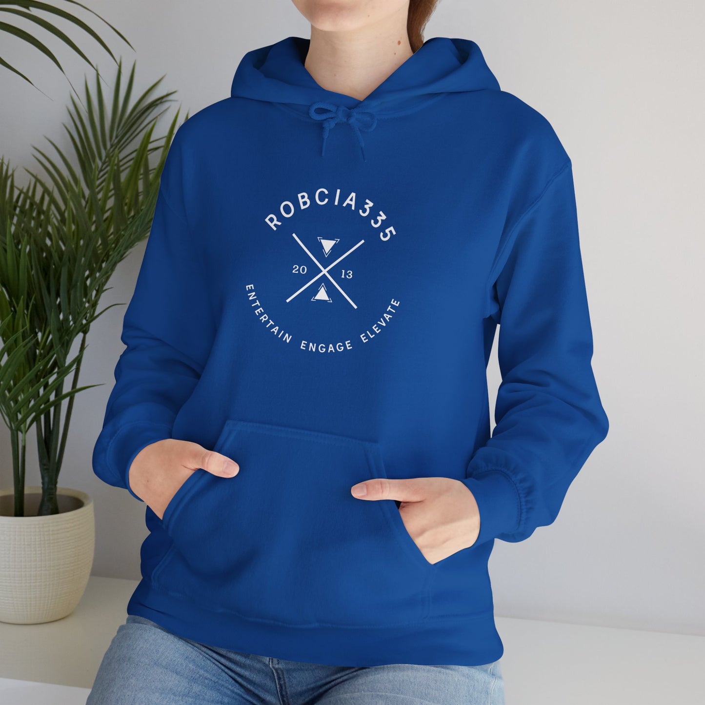 Unisex (Robcia335 Est. 2013) Heavy Blend™ Hooded Sweatshirt